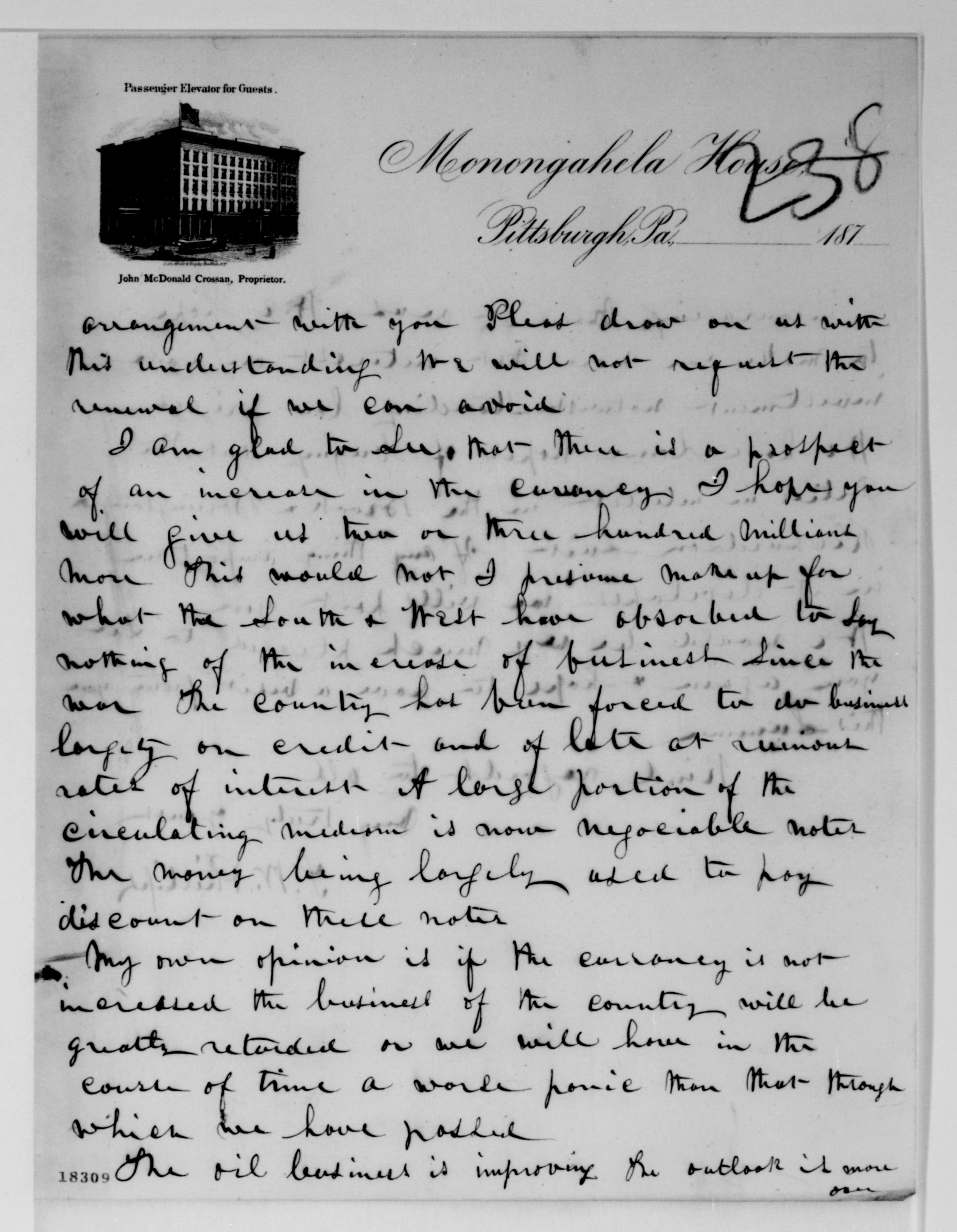 Scanned image of the current content page