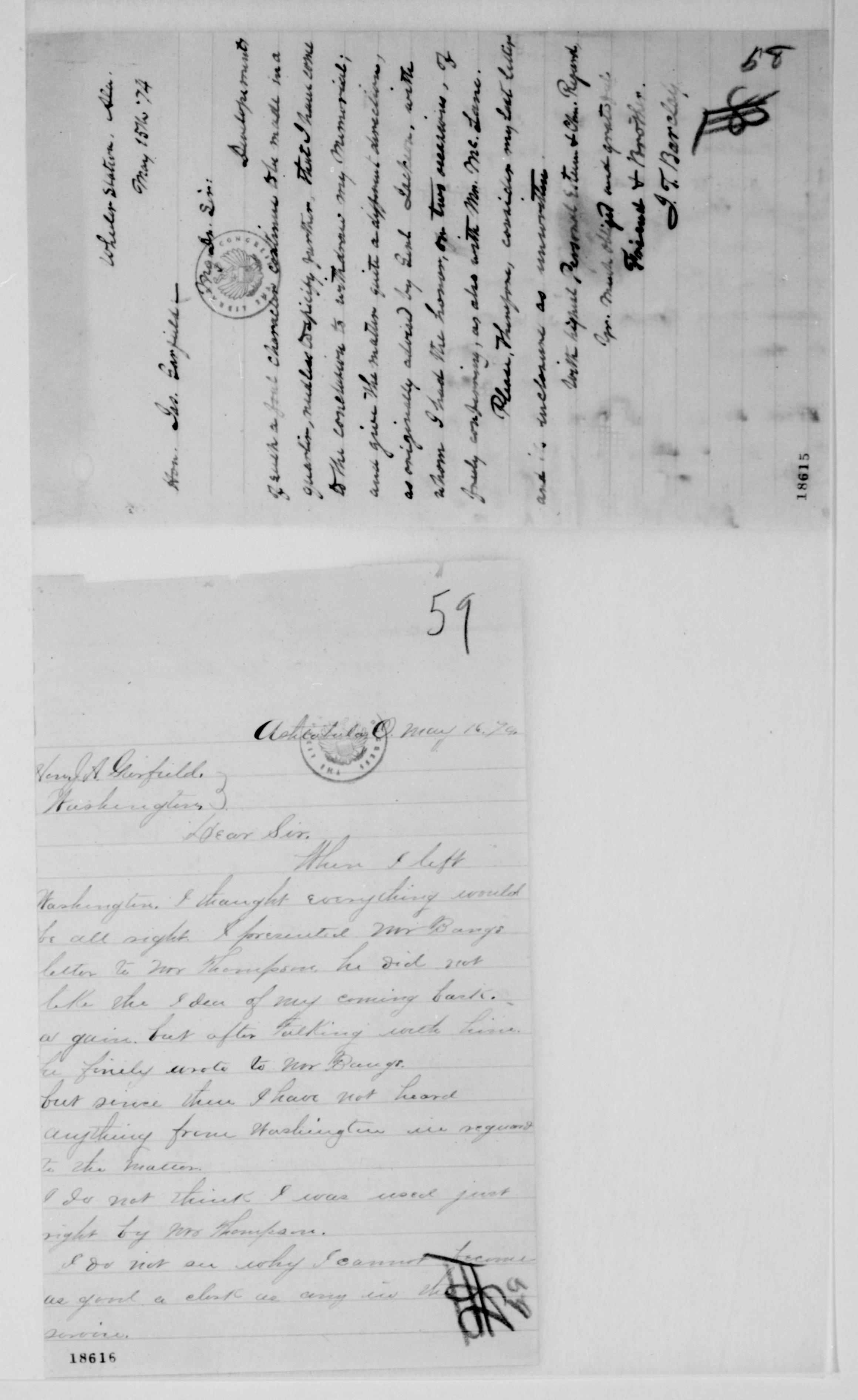 Scanned image of the current content page