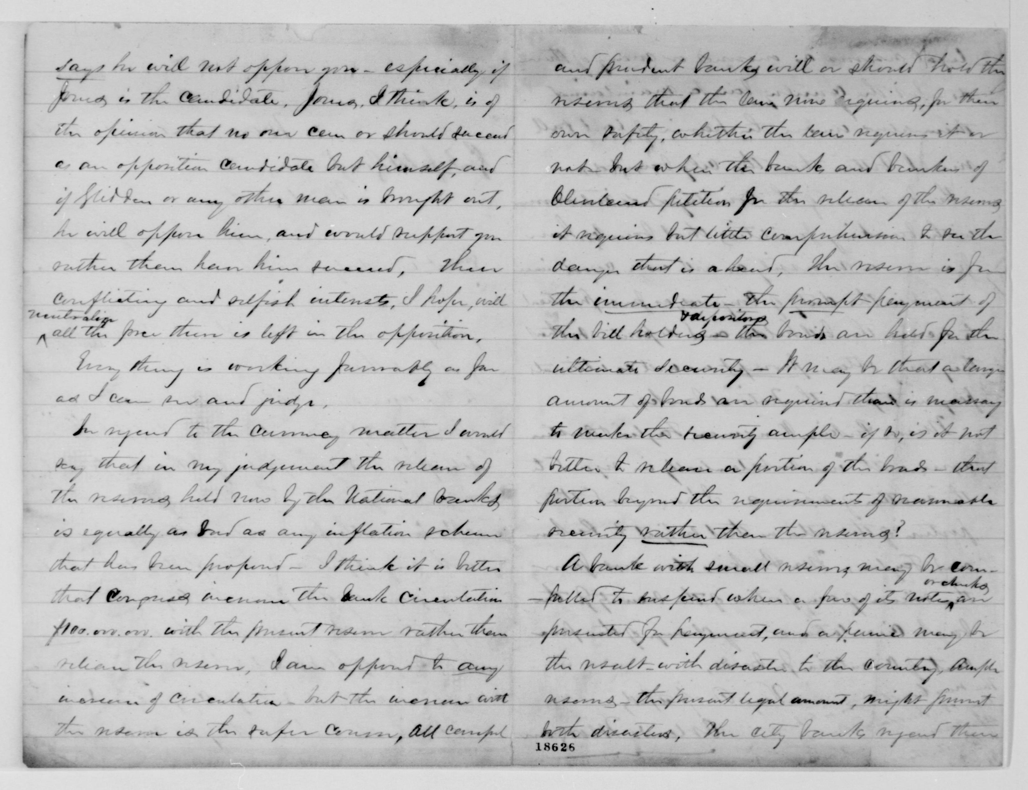 Scanned image of the current content page