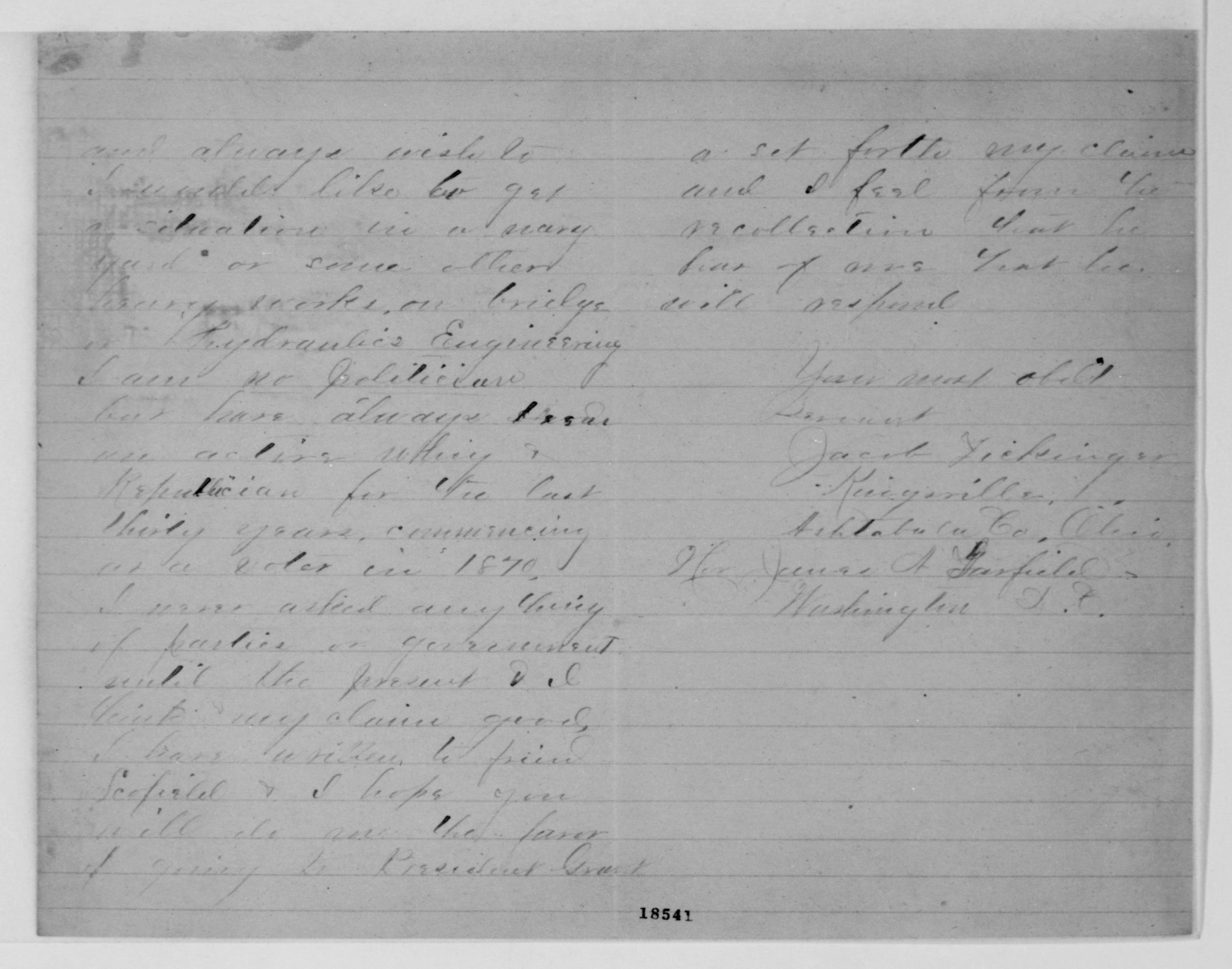 Scanned image of the current content page