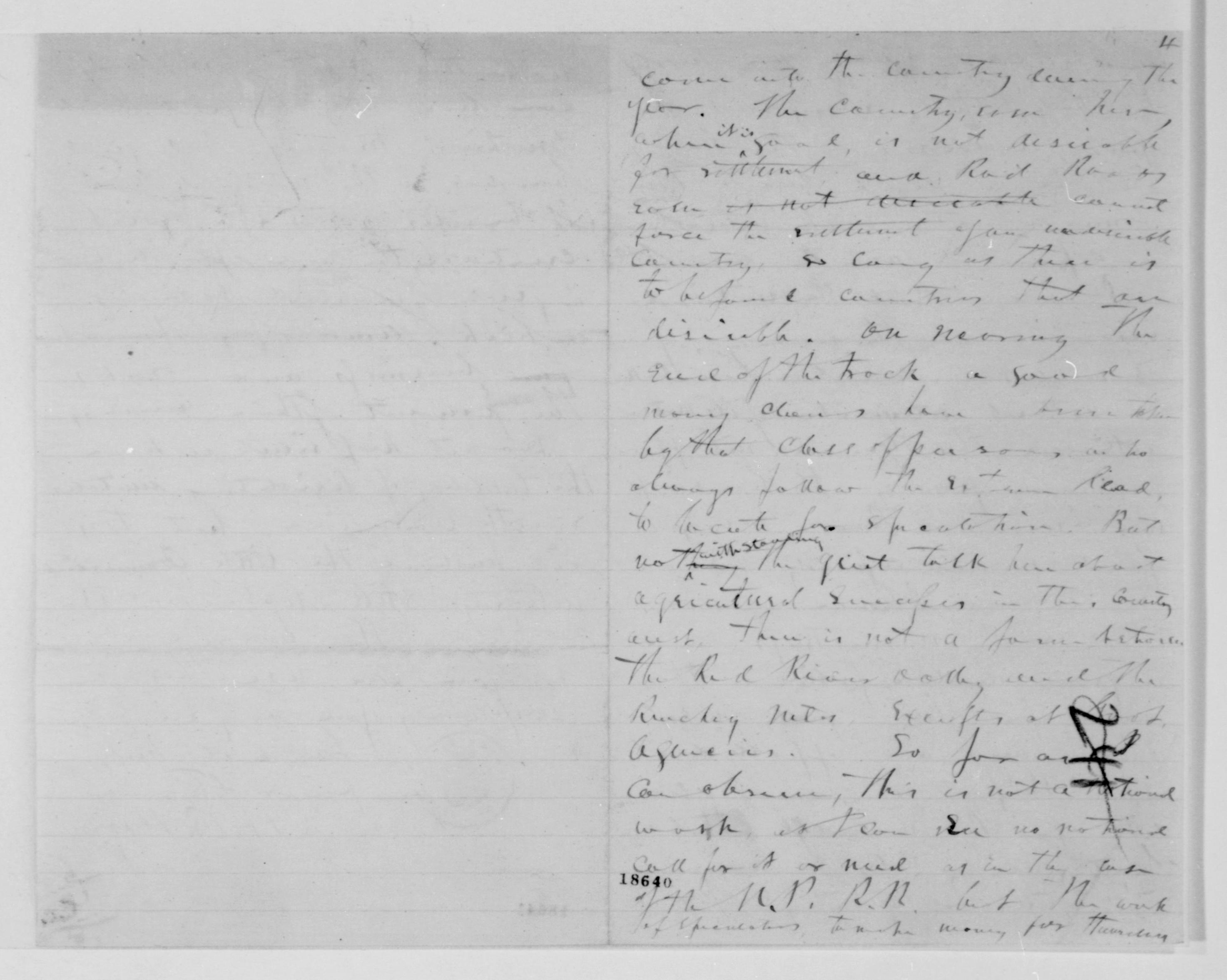 Scanned image of the current content page