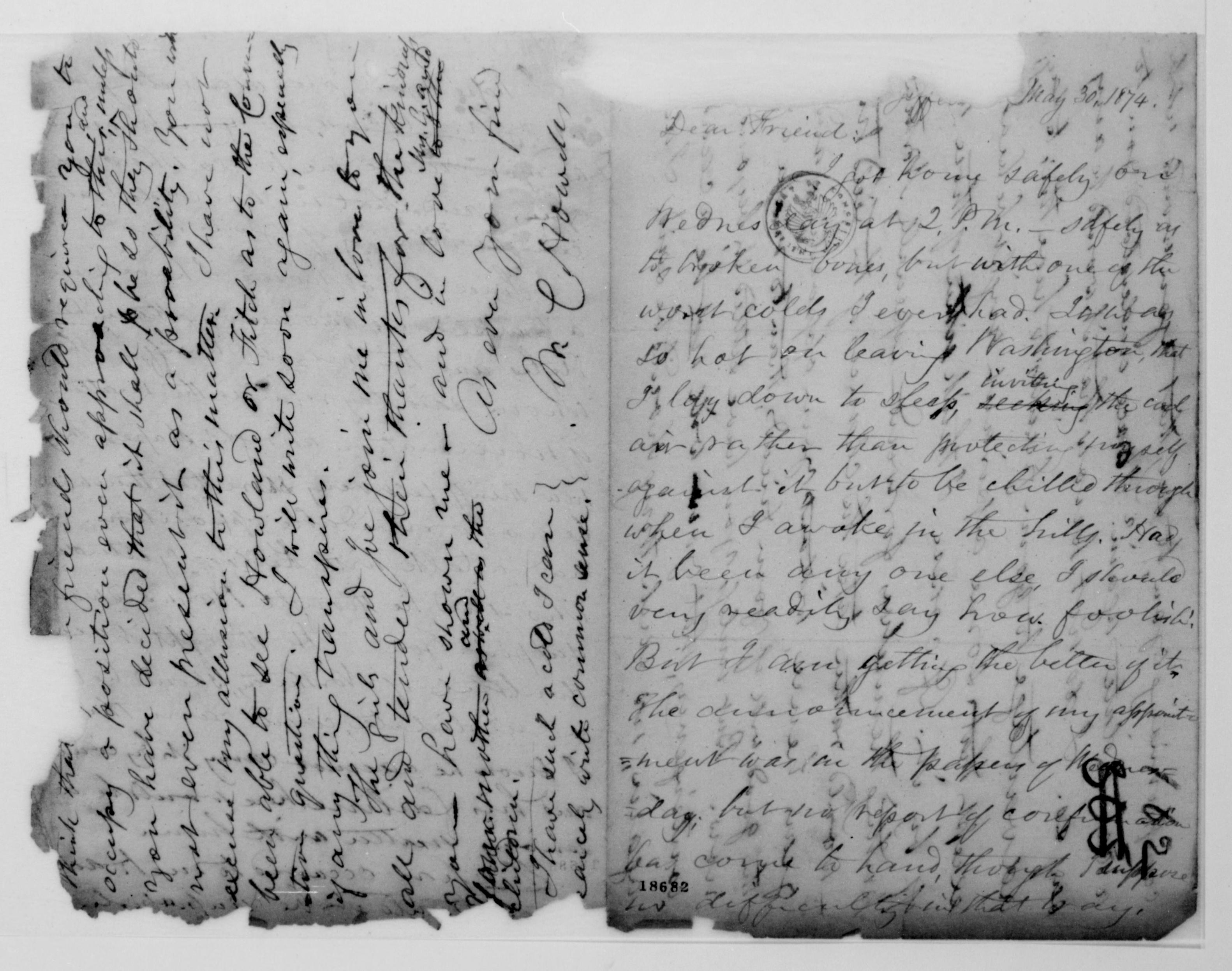 Scanned image of the current content page