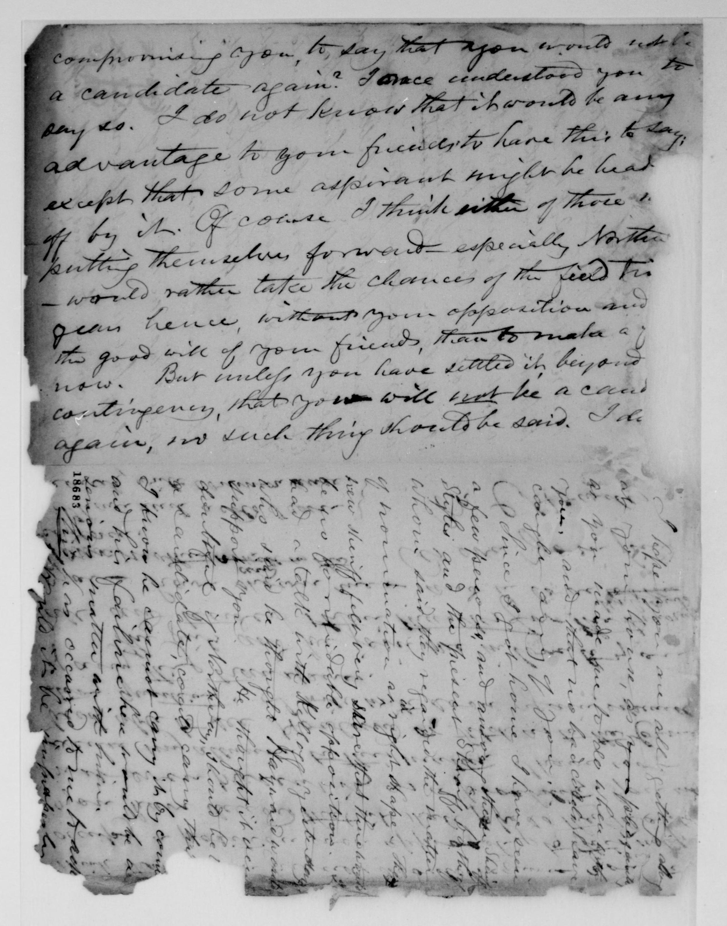 Scanned image of the current content page