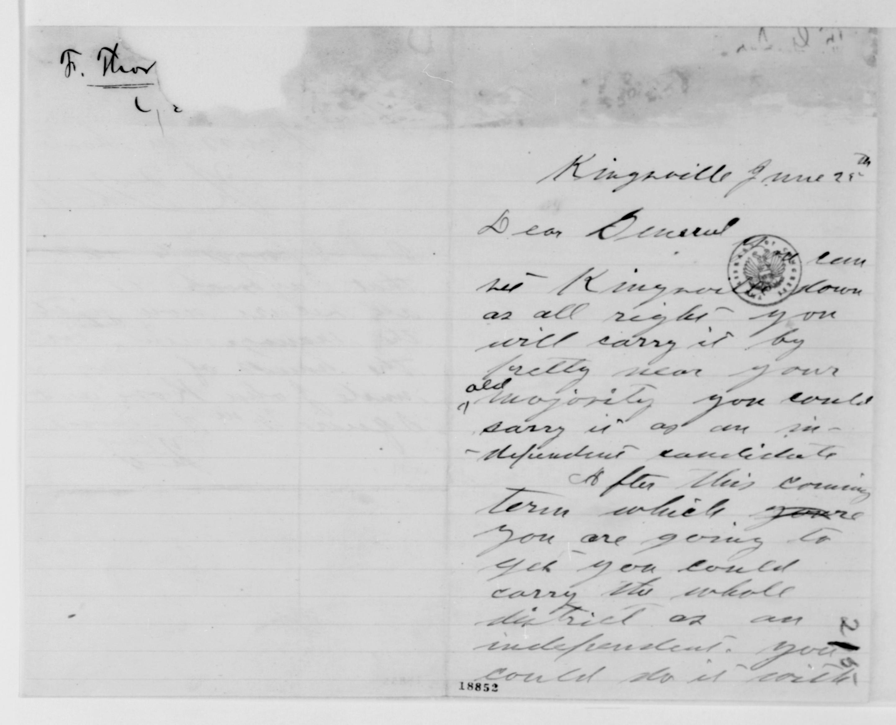 Scanned image of the current content page