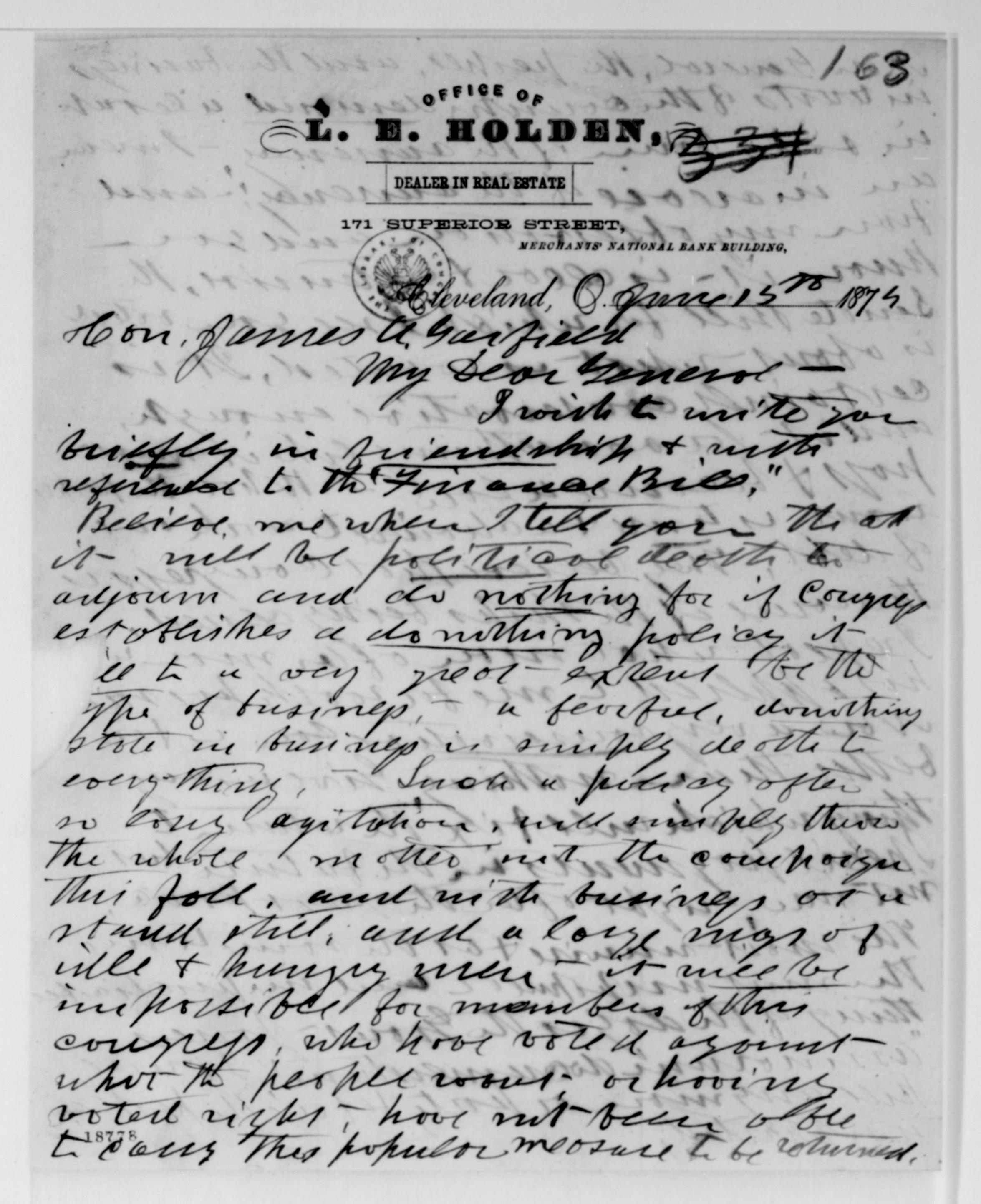 Scanned image of the current content page