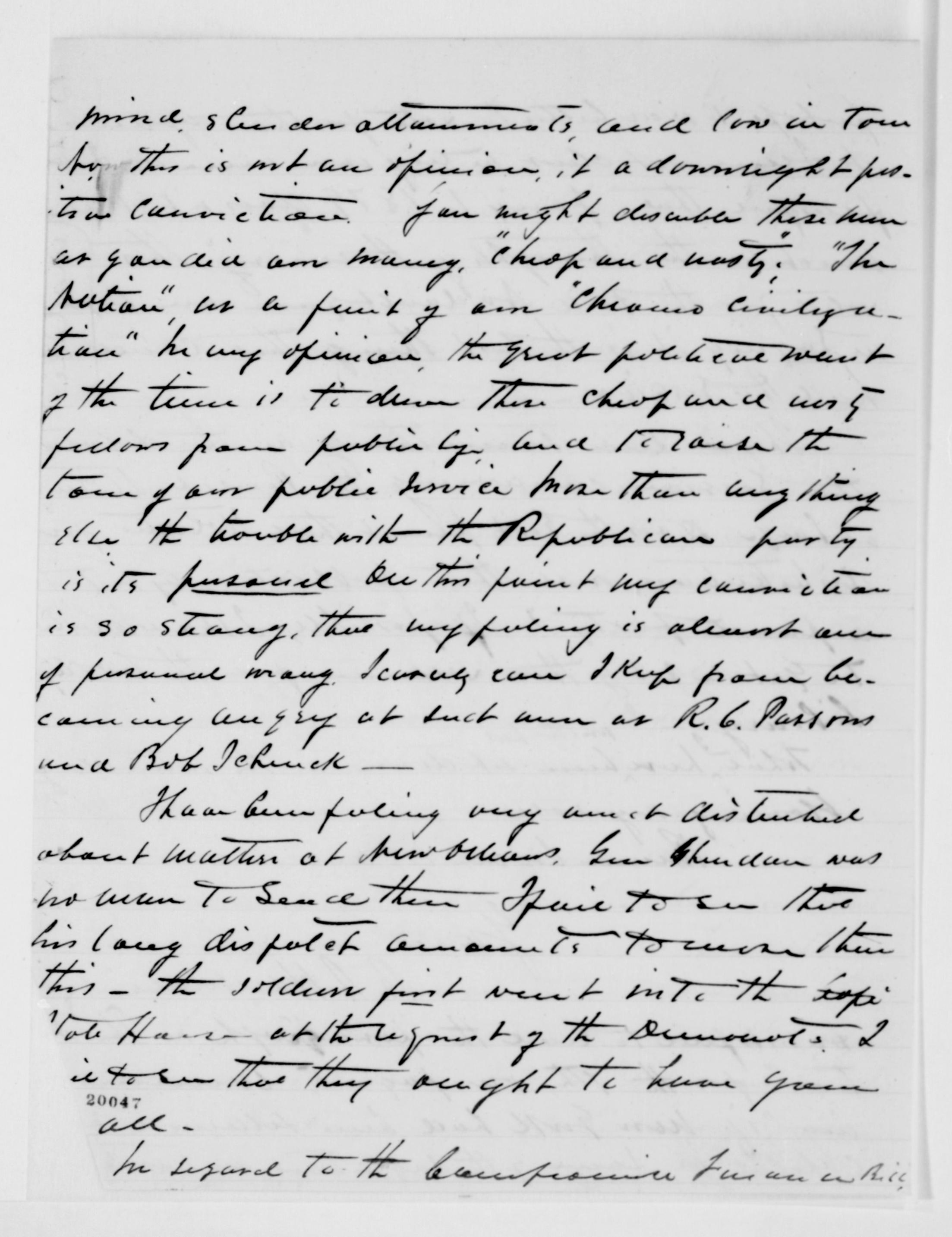 Scanned image of the current content page