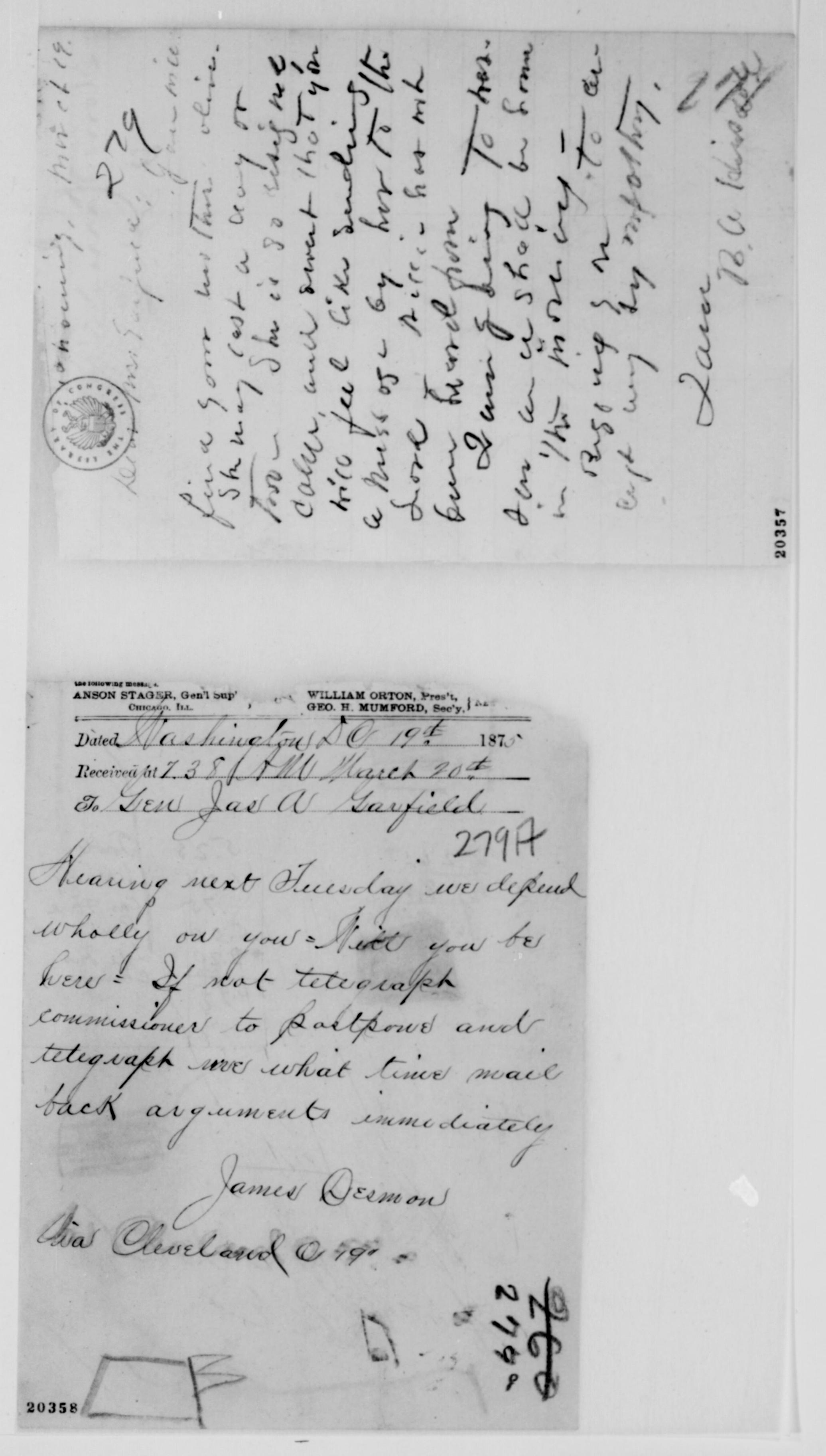 Scanned image of the current content page