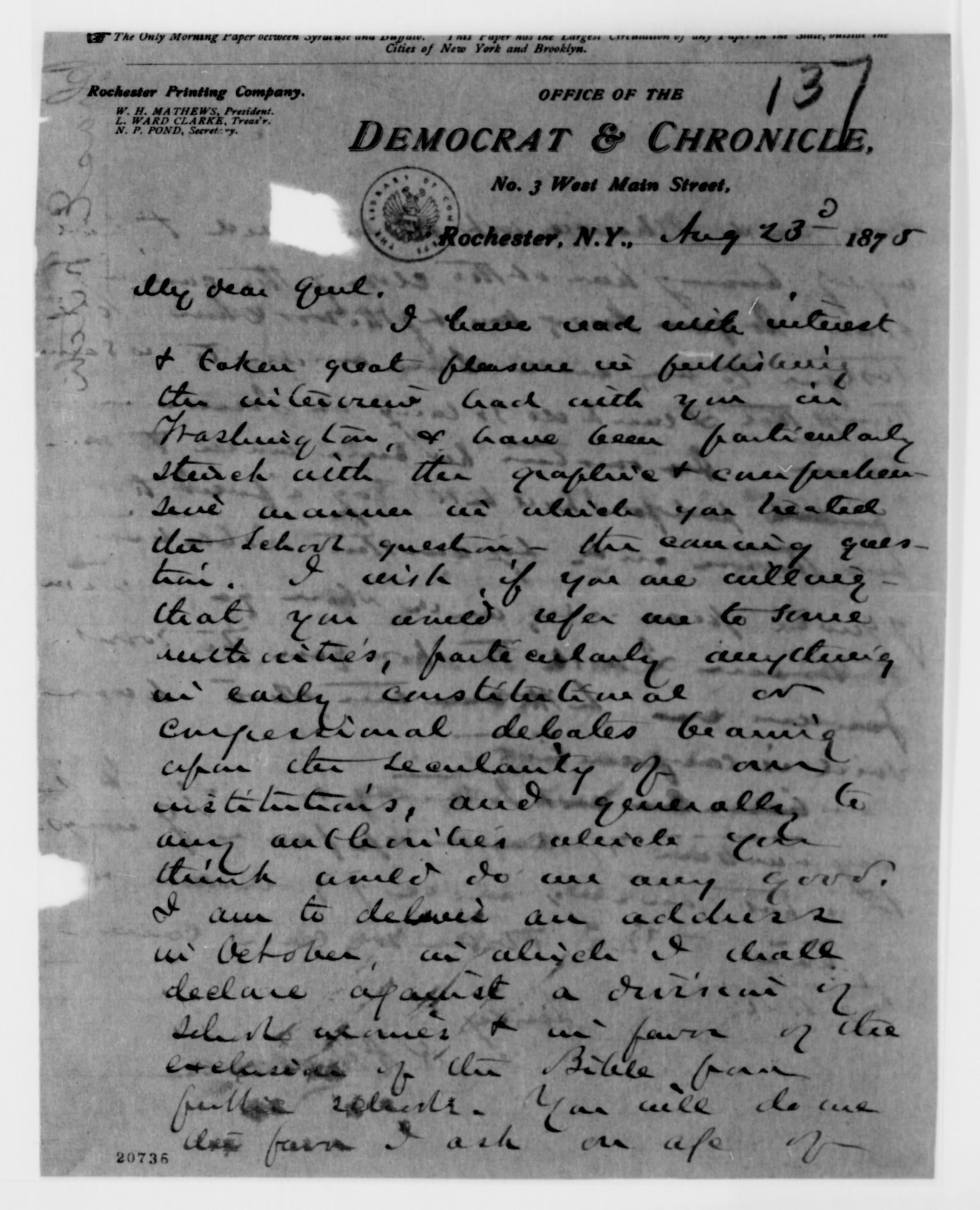 Scanned image of the current content page