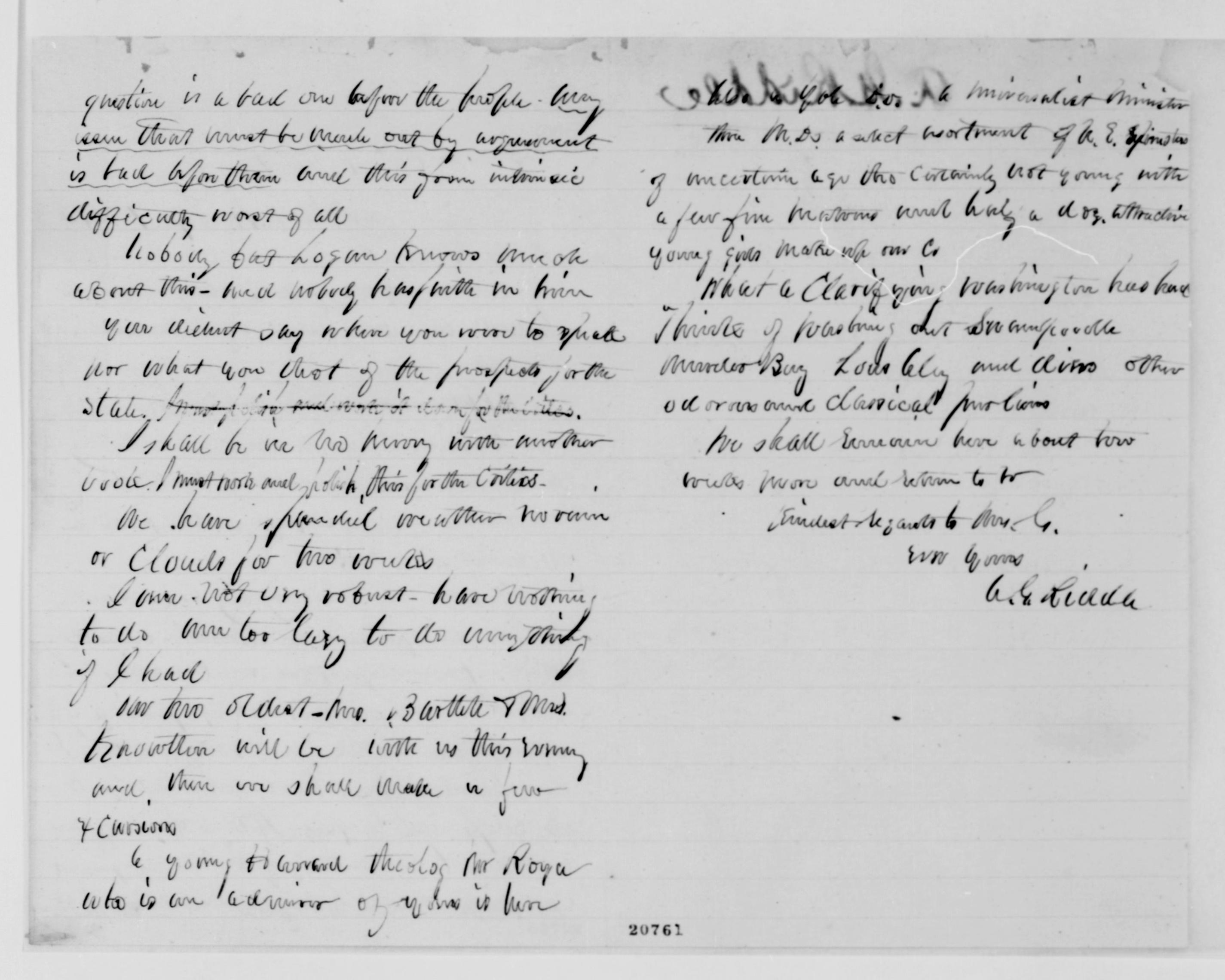 Scanned image of the current content page