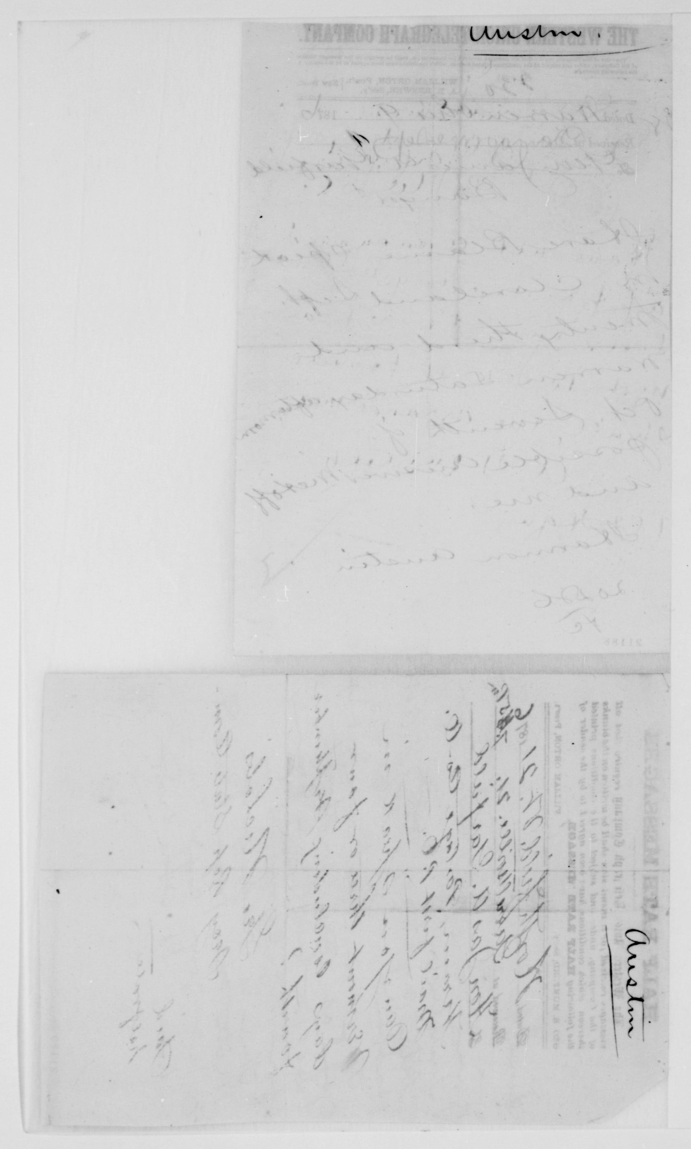 Scanned image of the current content page