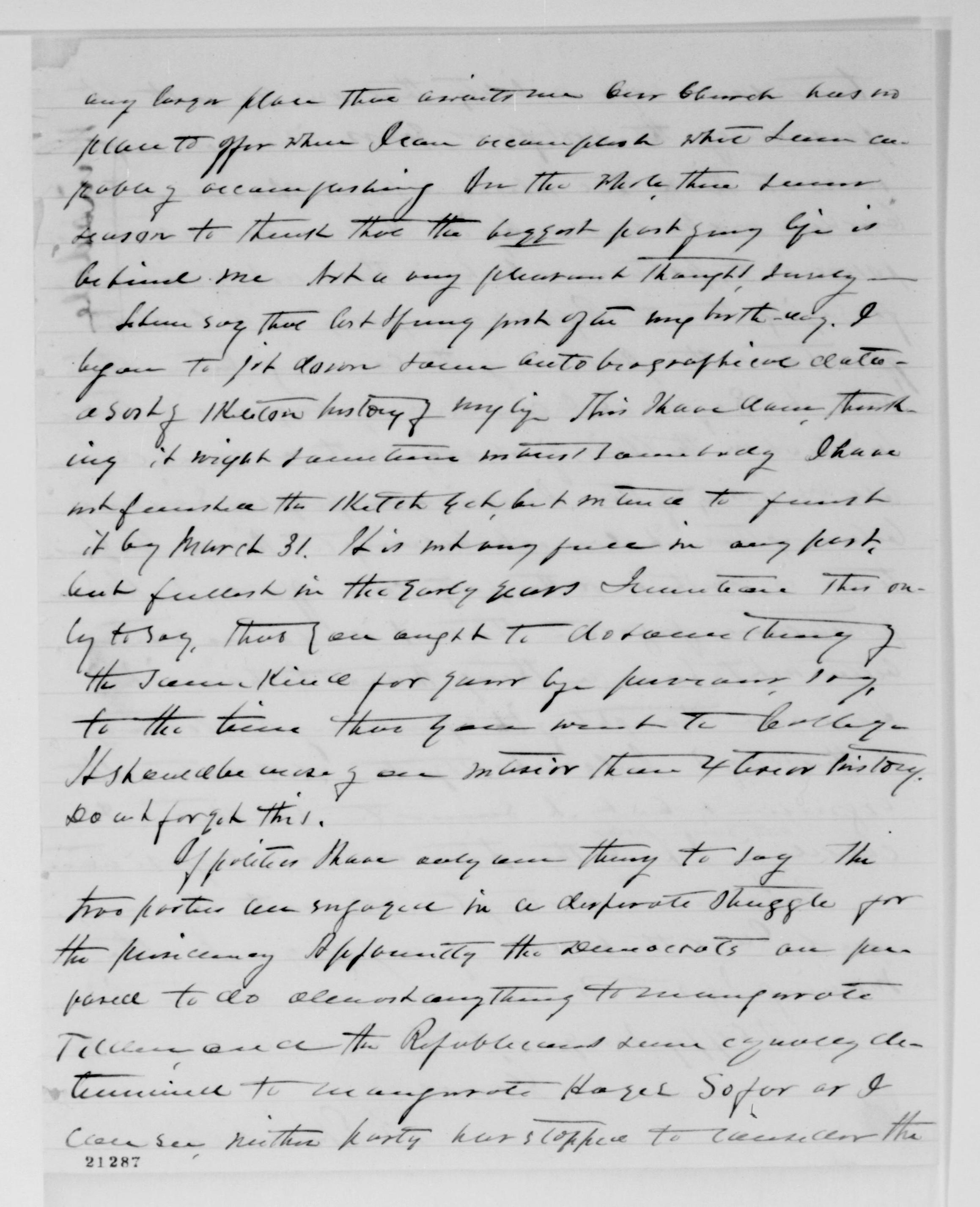 Scanned image of the current content page