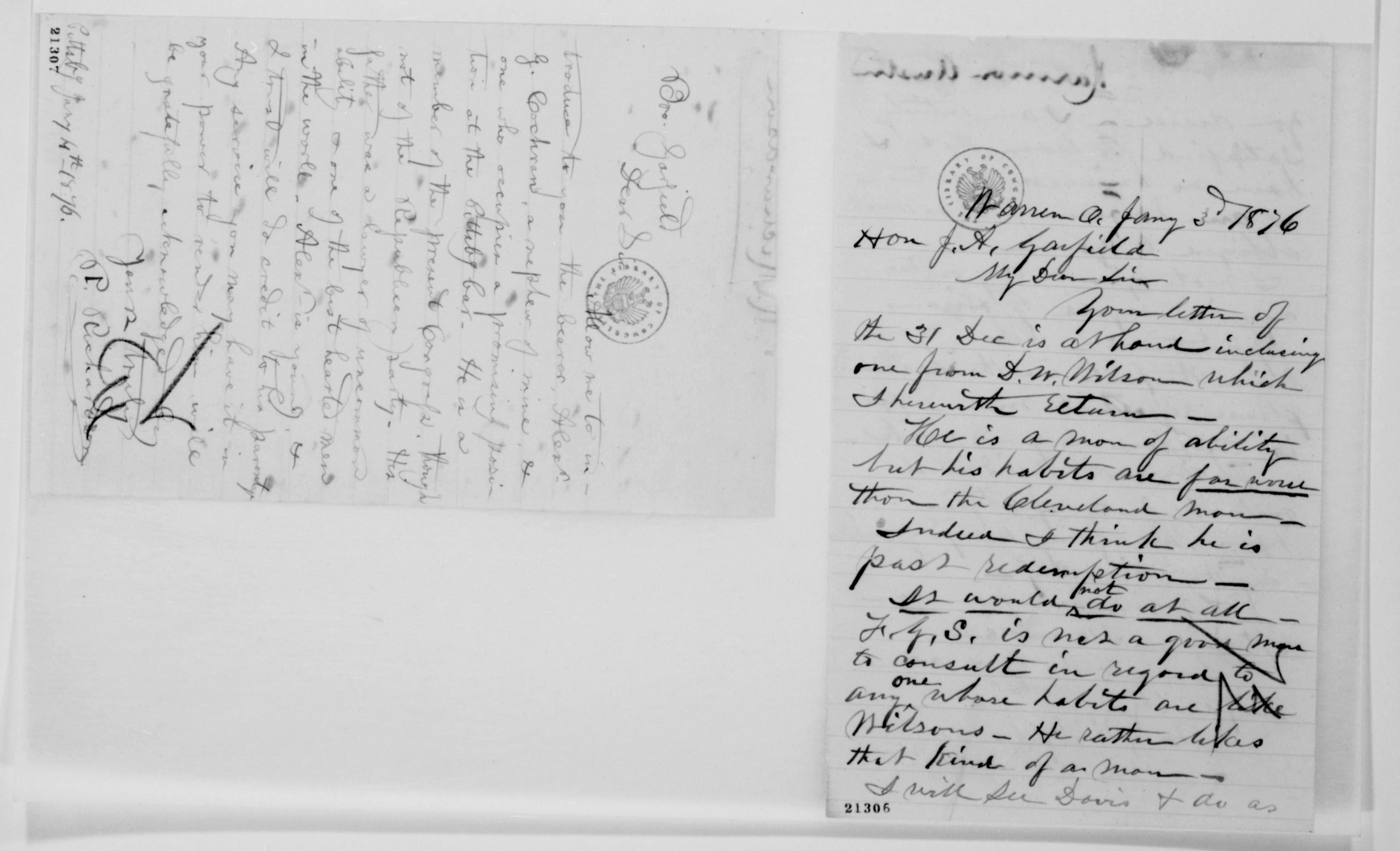 Scanned image of the current content page