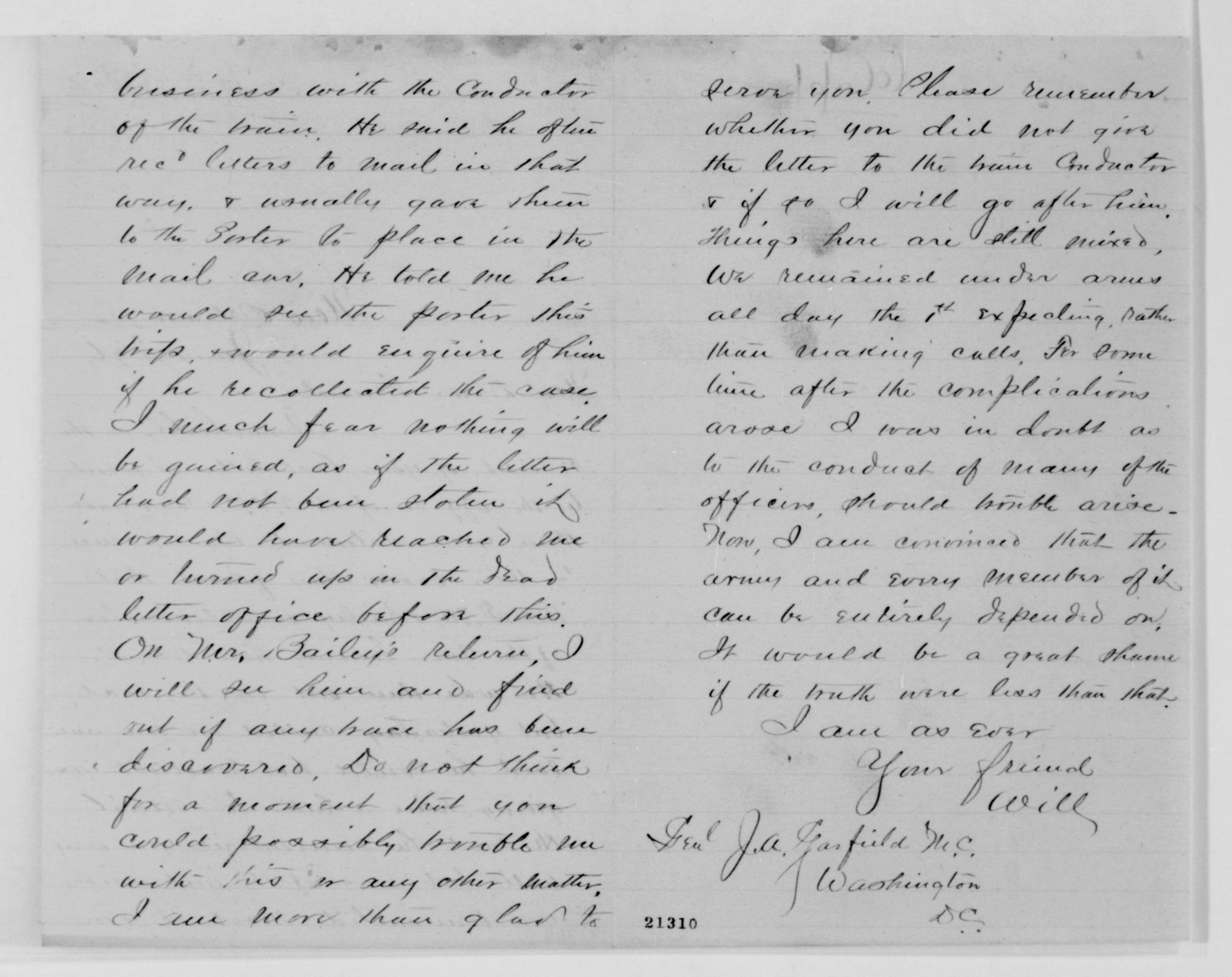 Scanned image of the current content page