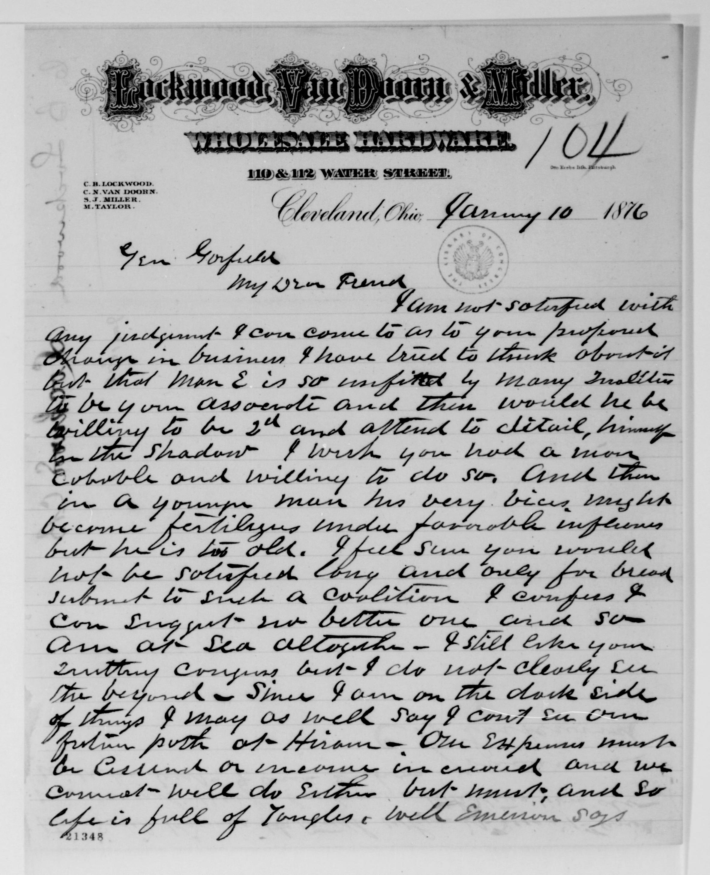 Scanned image of the current content page