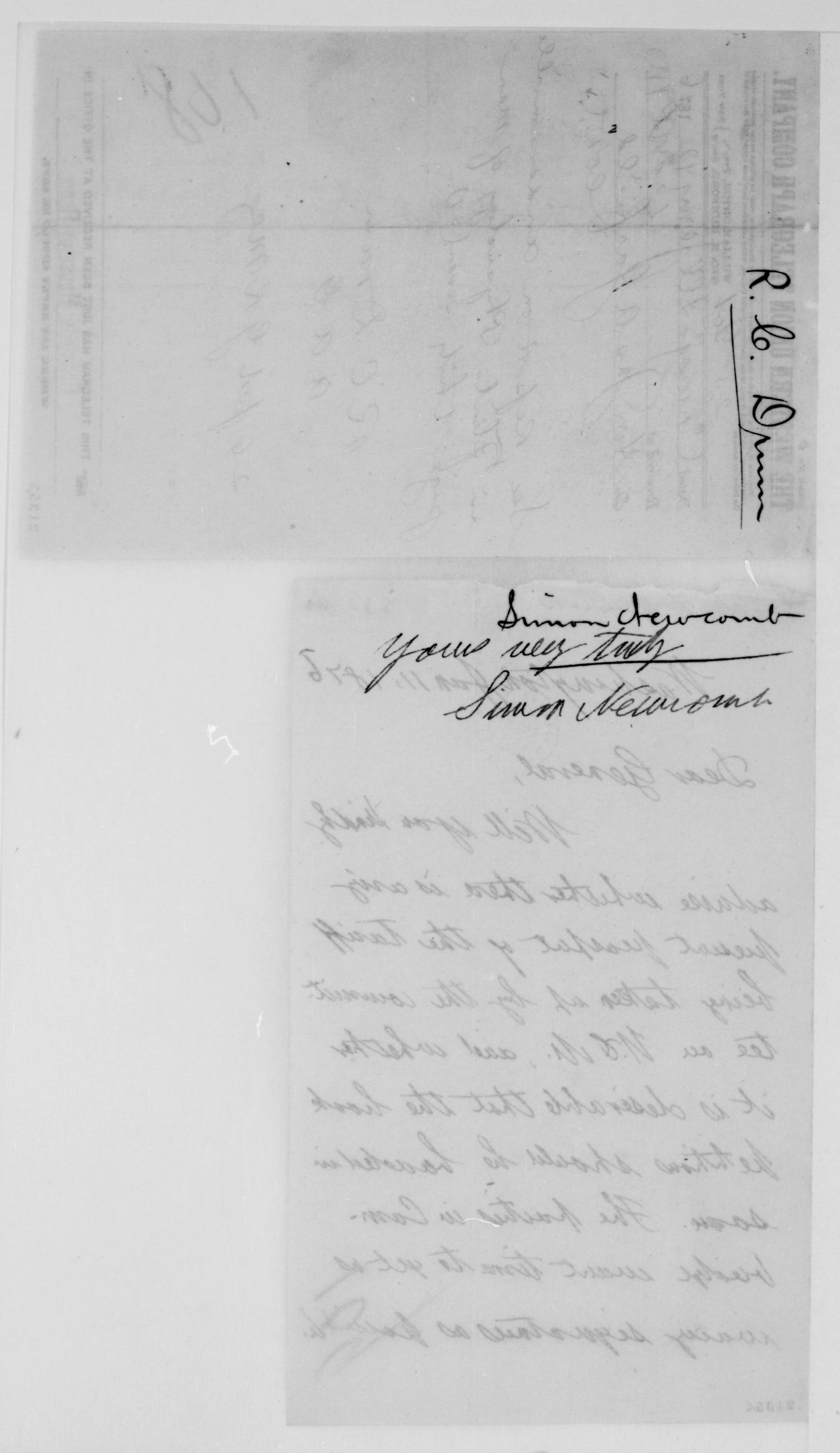 Scanned image of the current content page