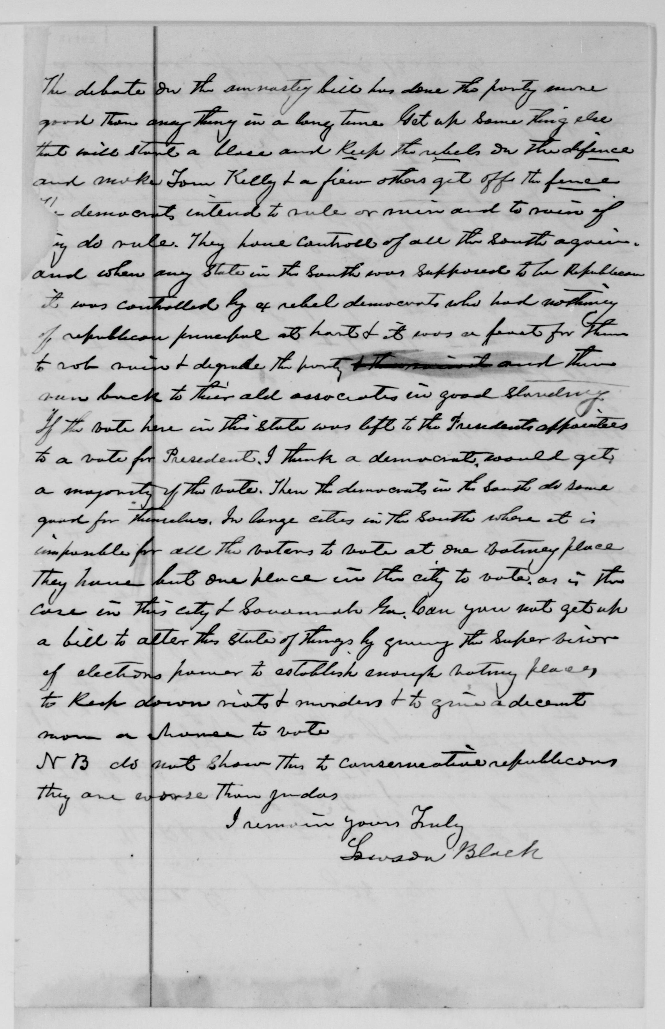 Scanned image of the current content page