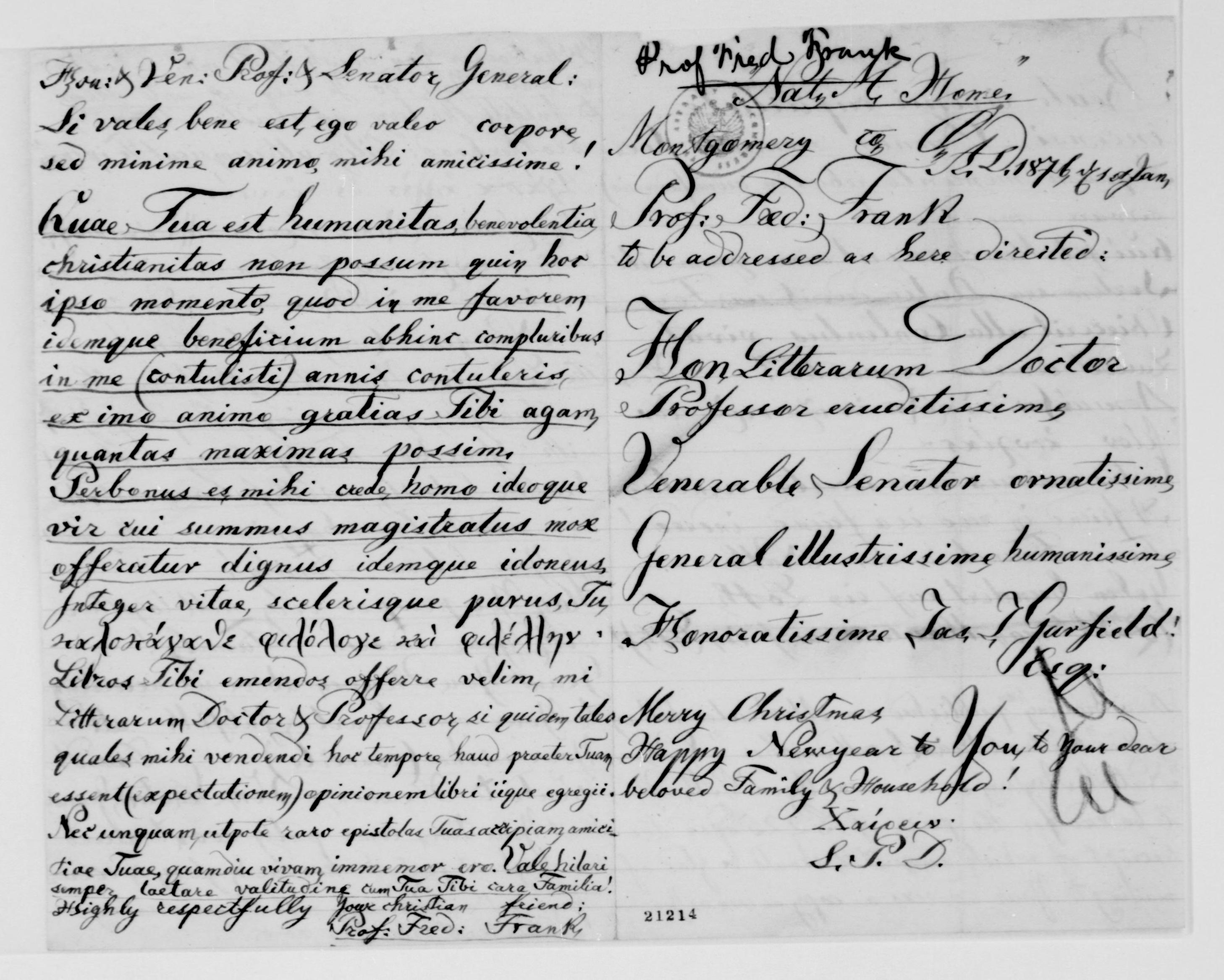 Scanned image of the current content page