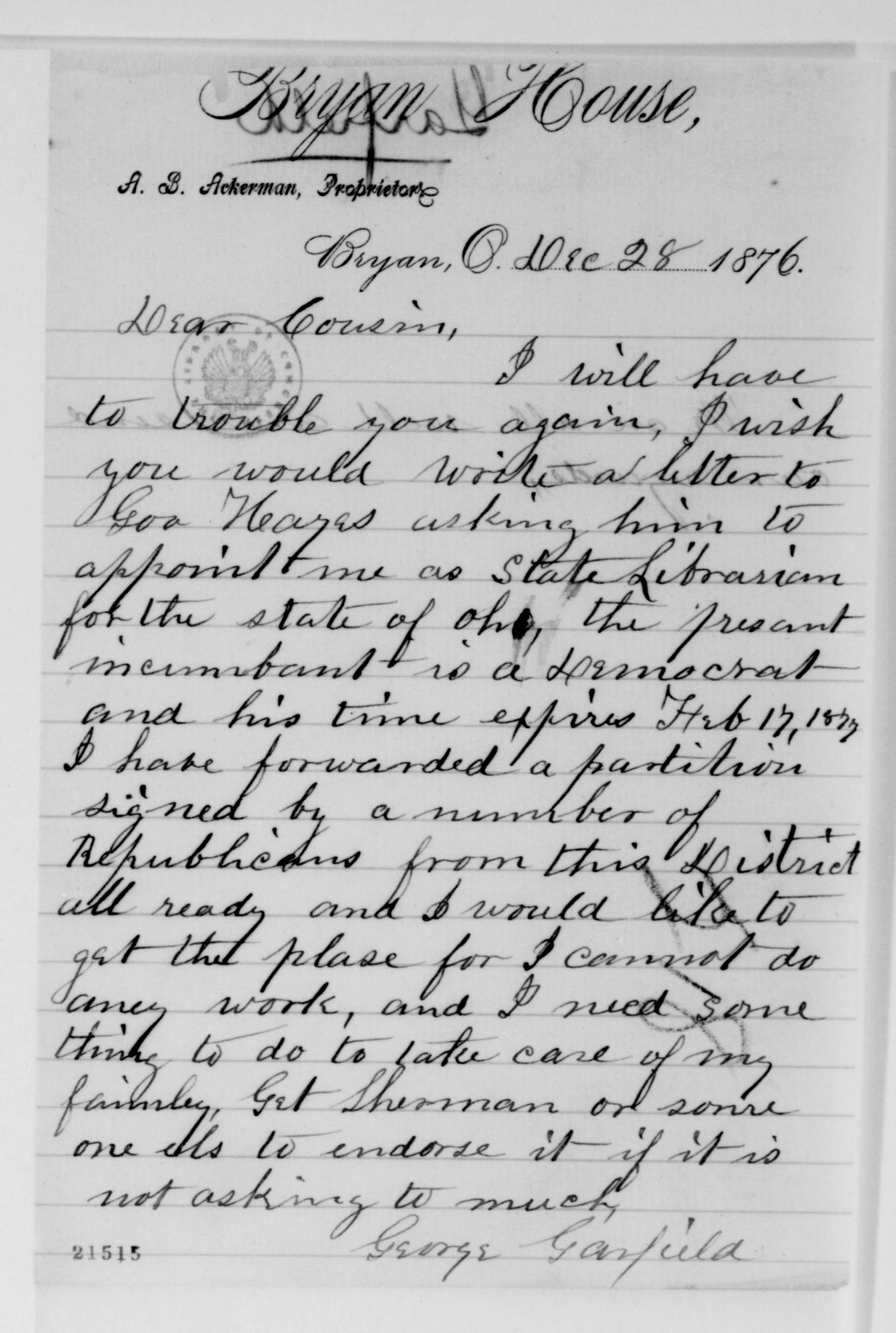 Scanned image of the current content page