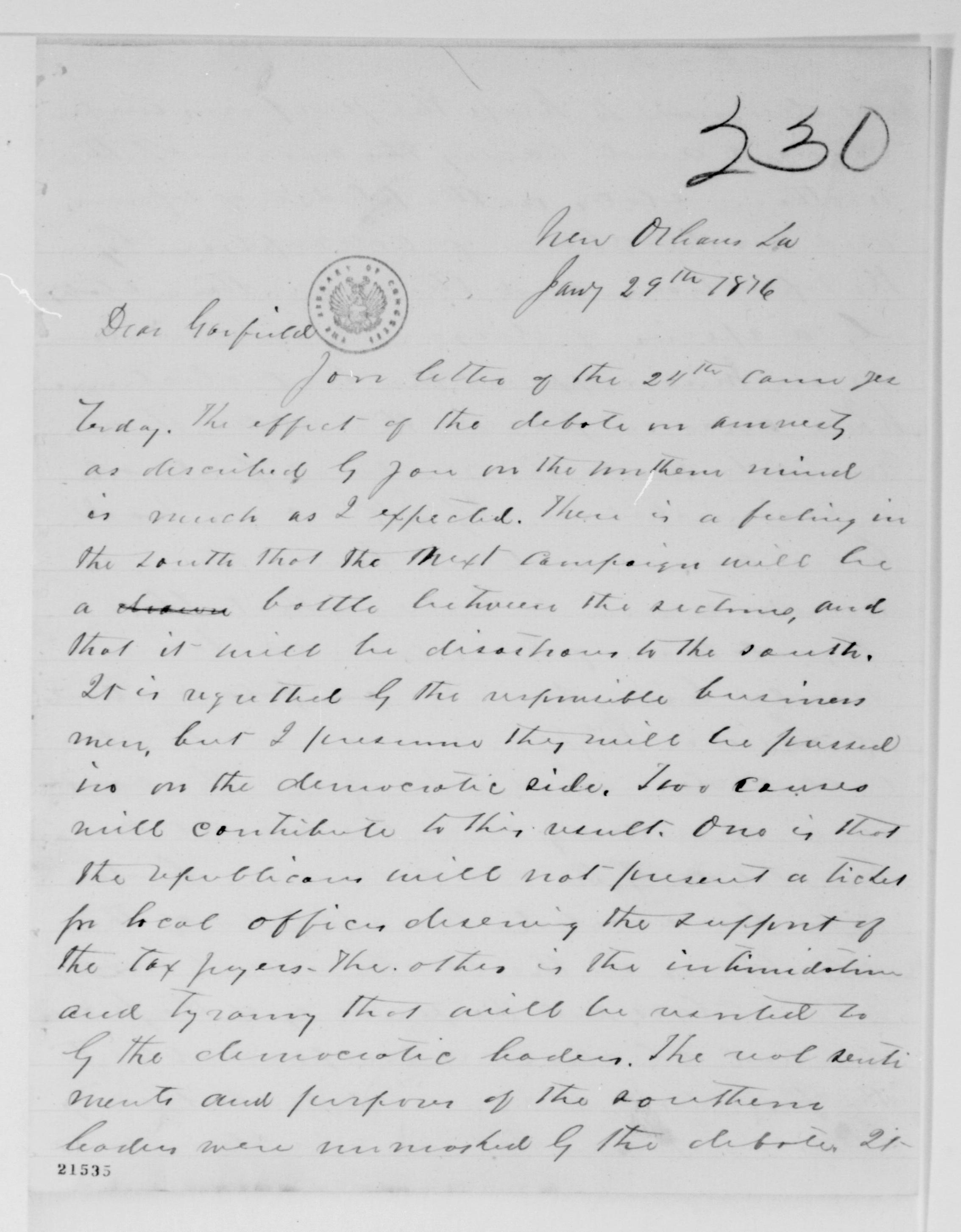 Scanned image of the current content page