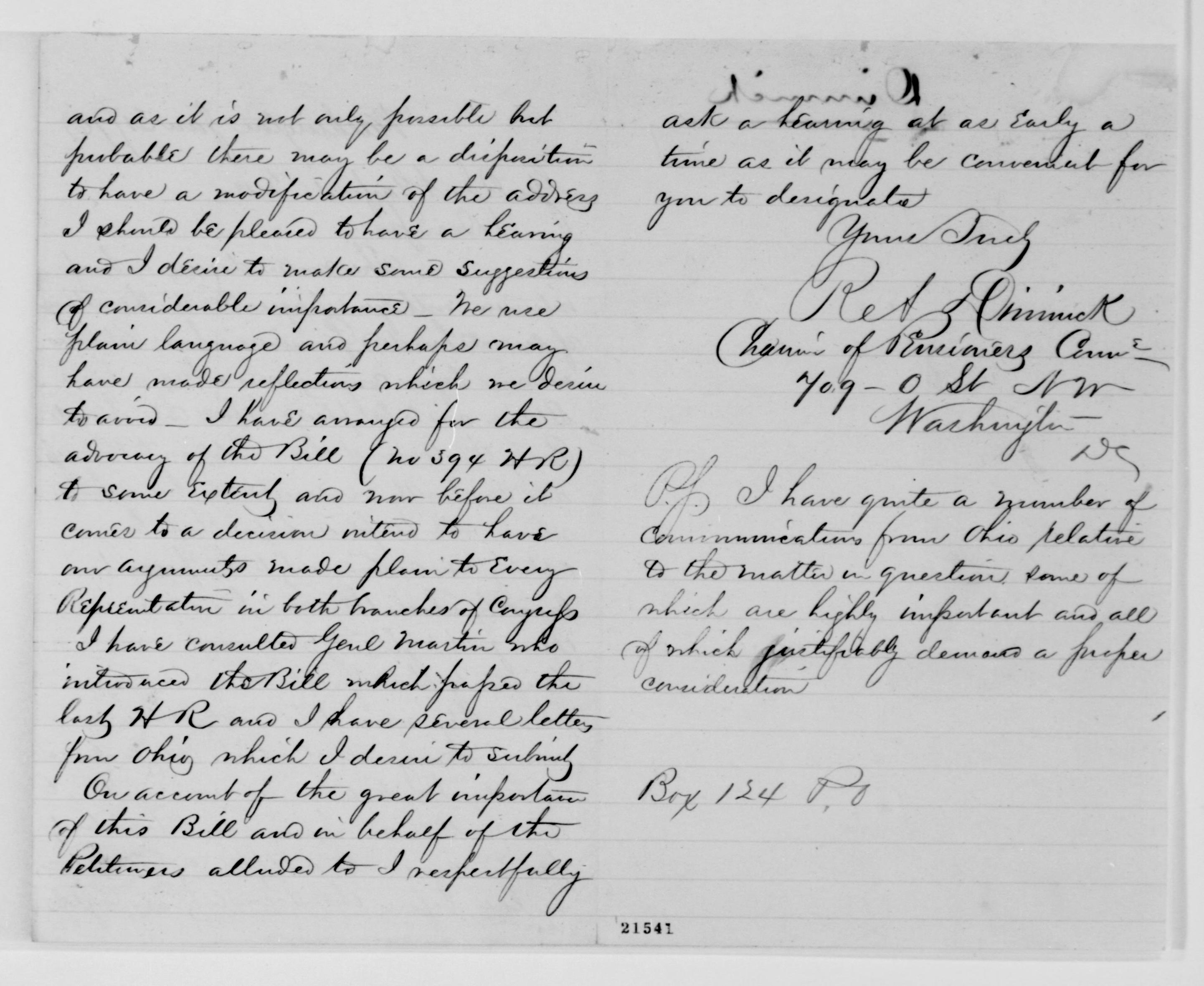 Scanned image of the current content page