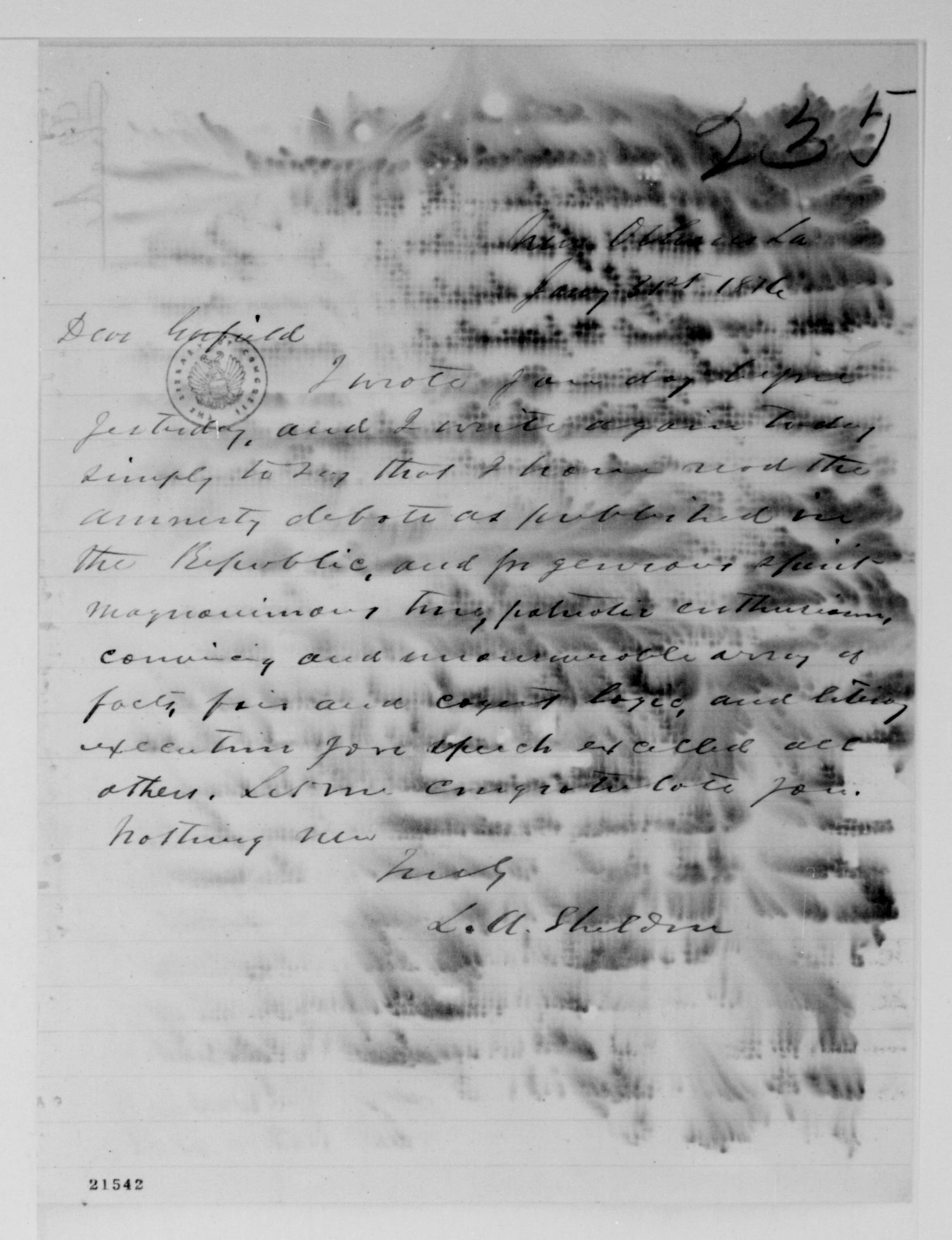 Scanned image of the current content page