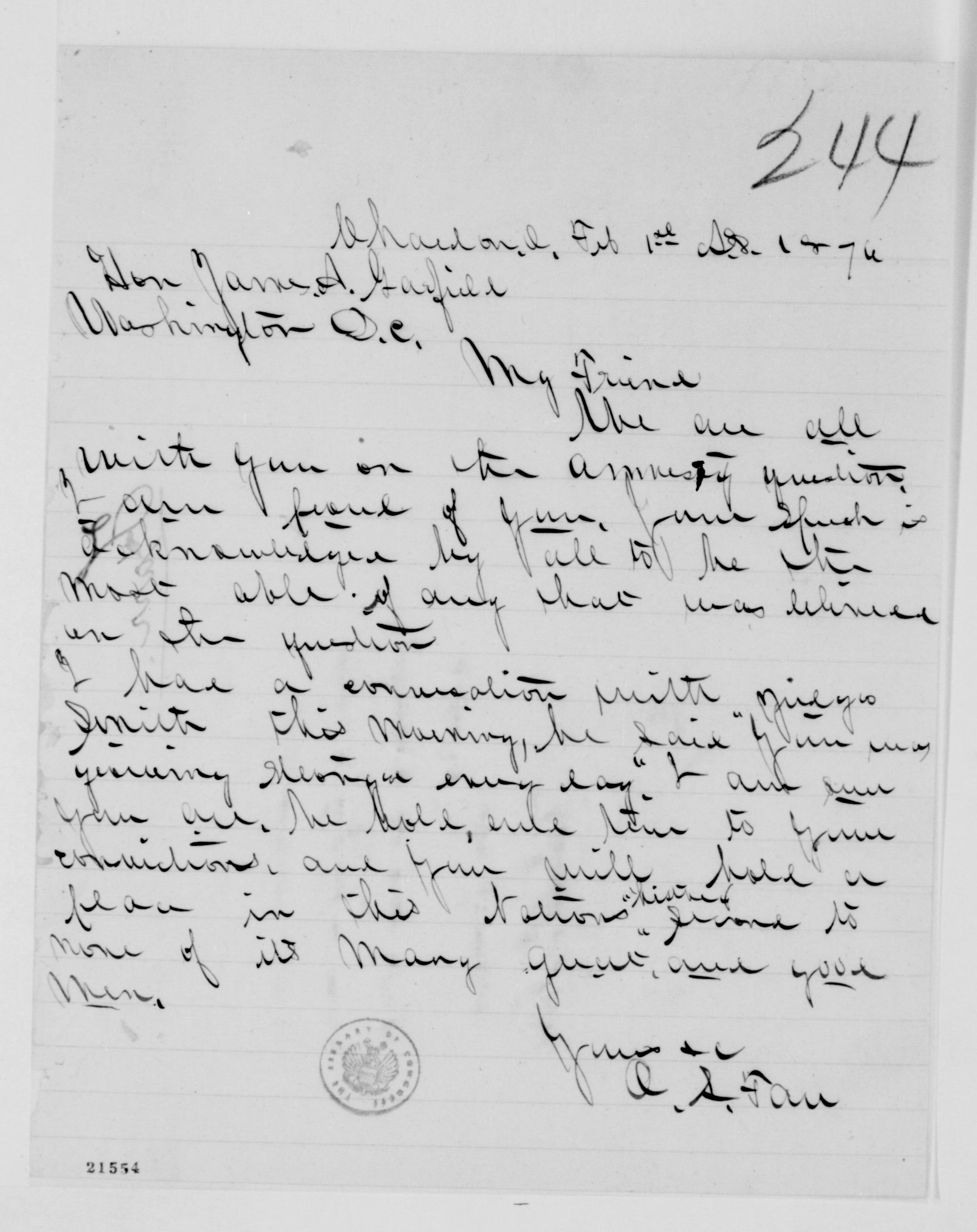 Scanned image of the current content page