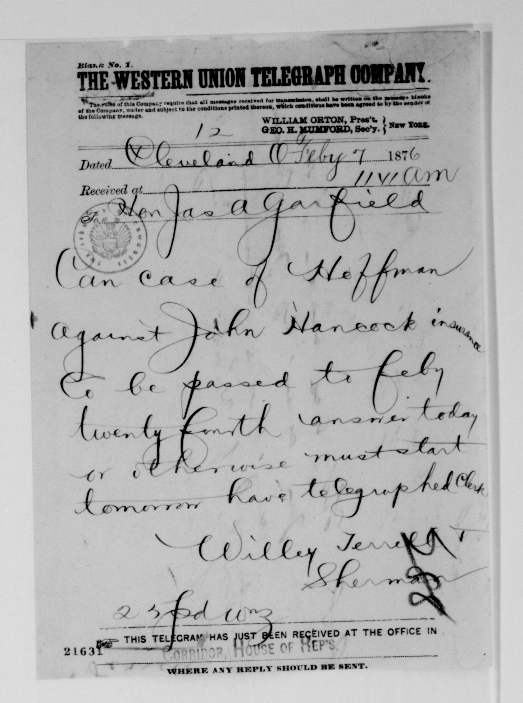 Scanned image of the current content page