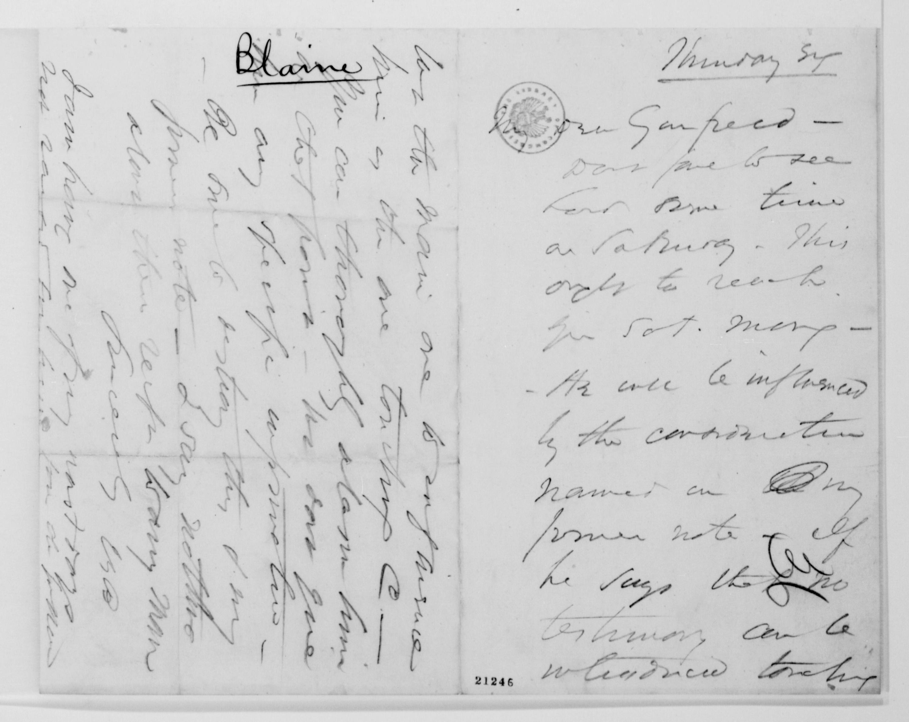 Scanned image of the current content page