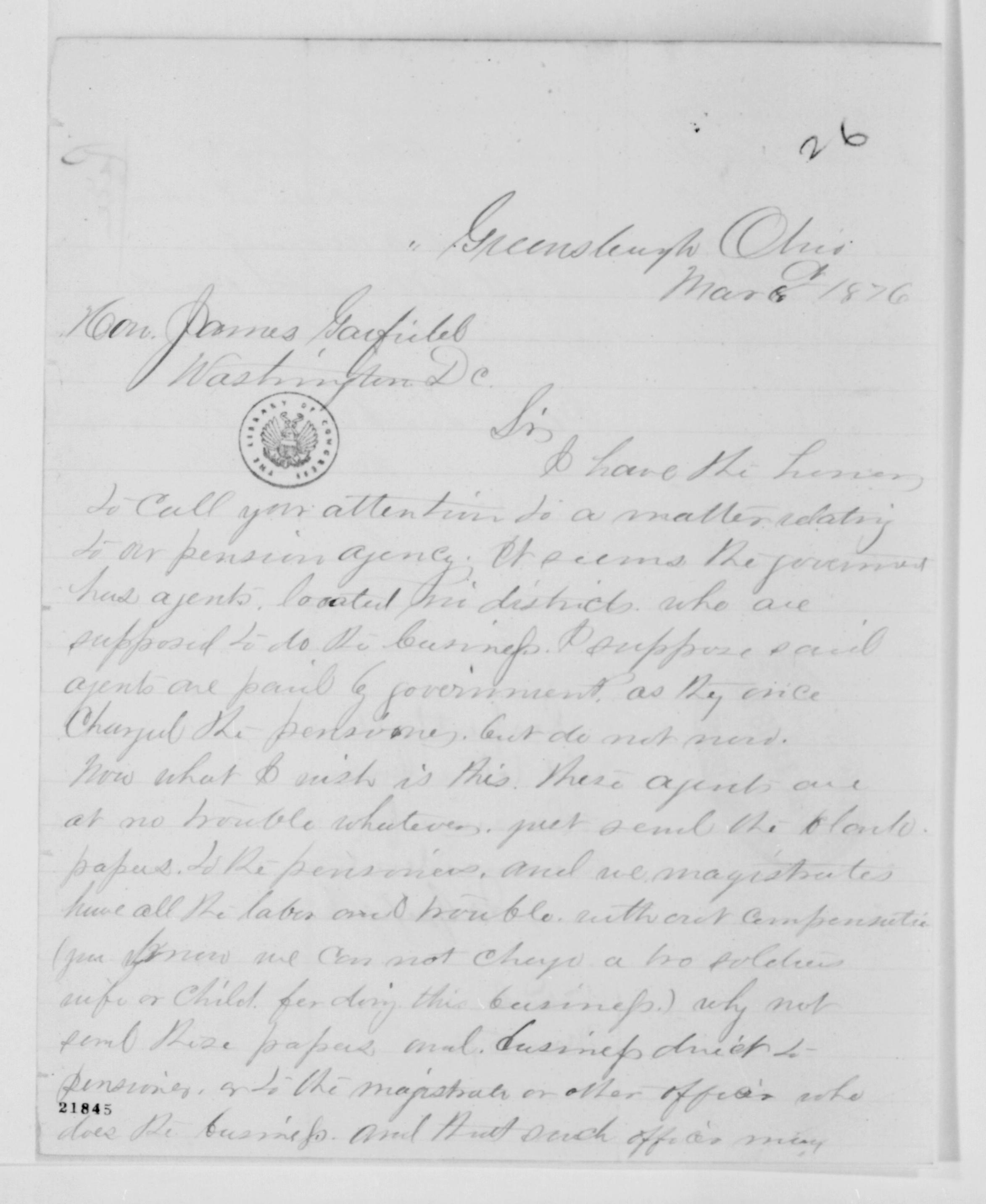 Scanned image of the current content page