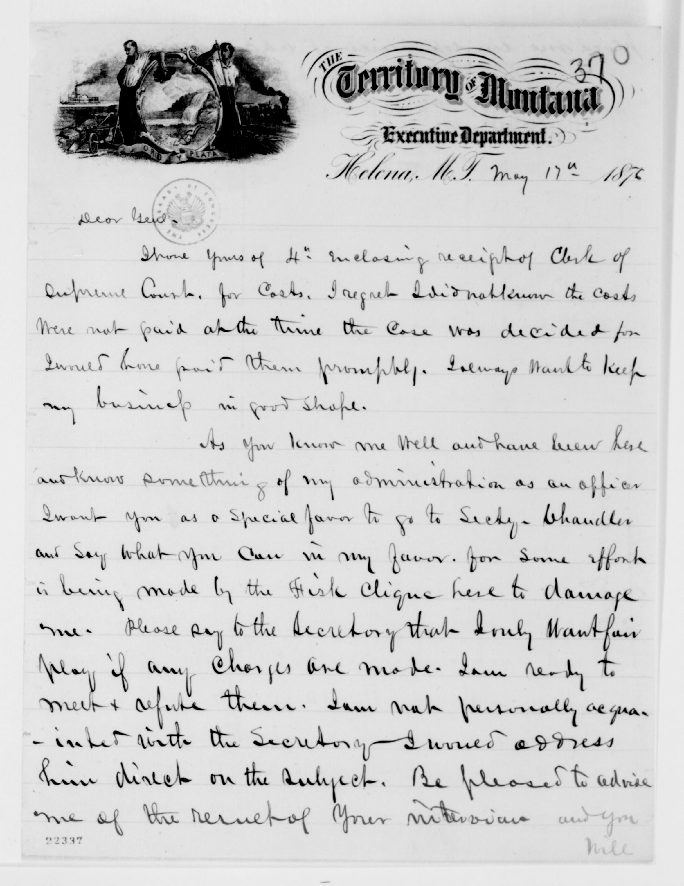 Scanned image of the current content page