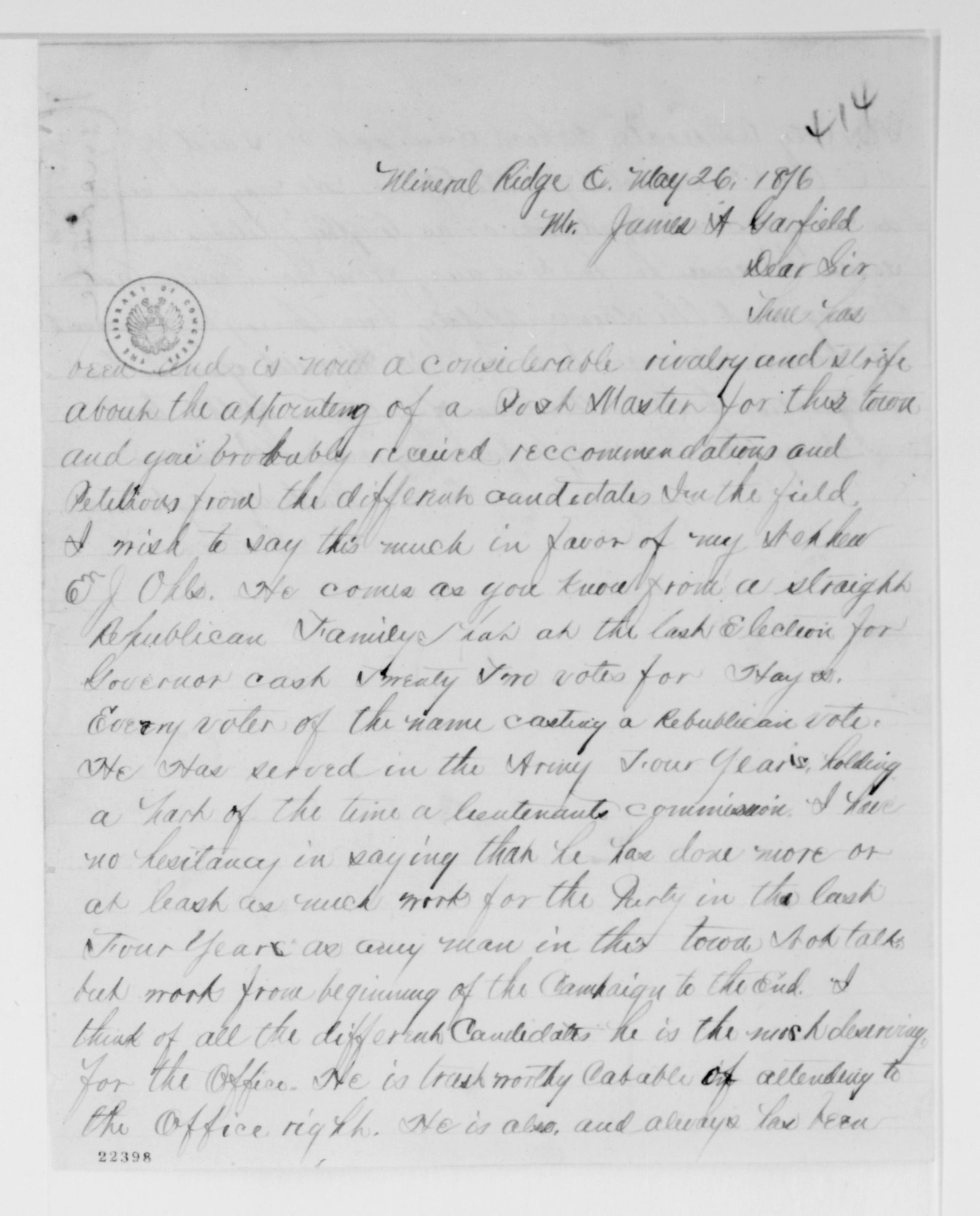 Scanned image of the current content page