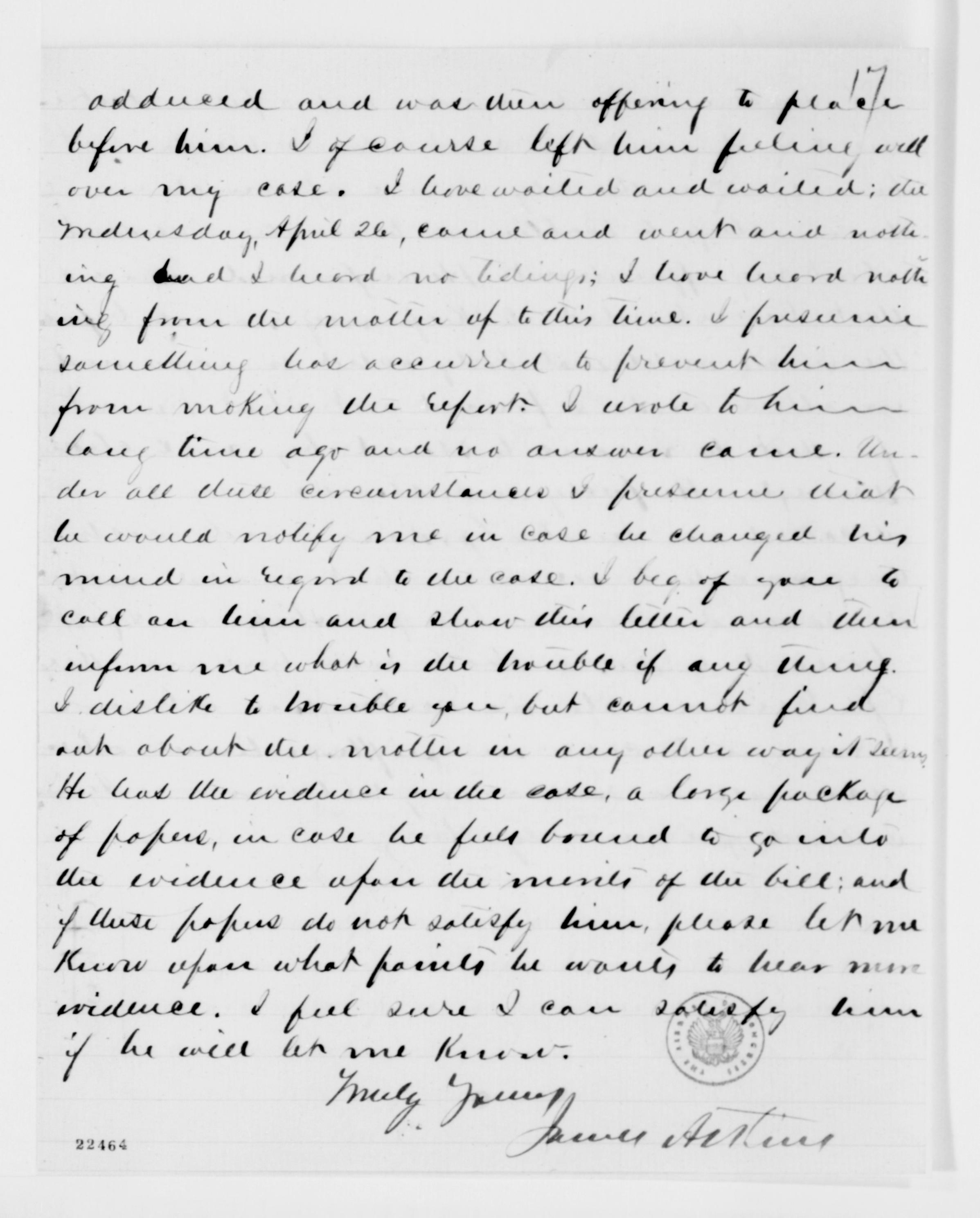 Scanned image of the current content page