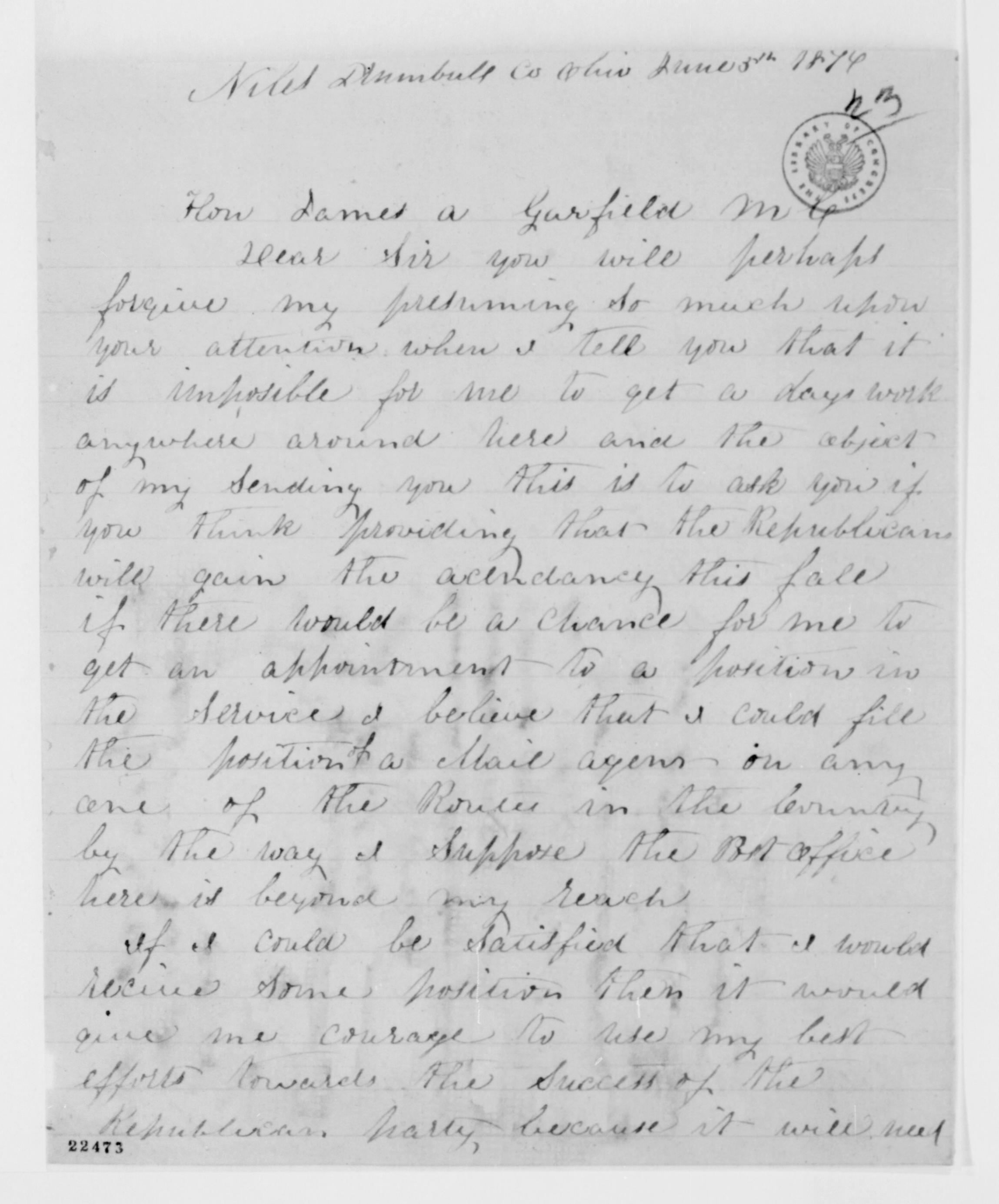 Scanned image of the current content page