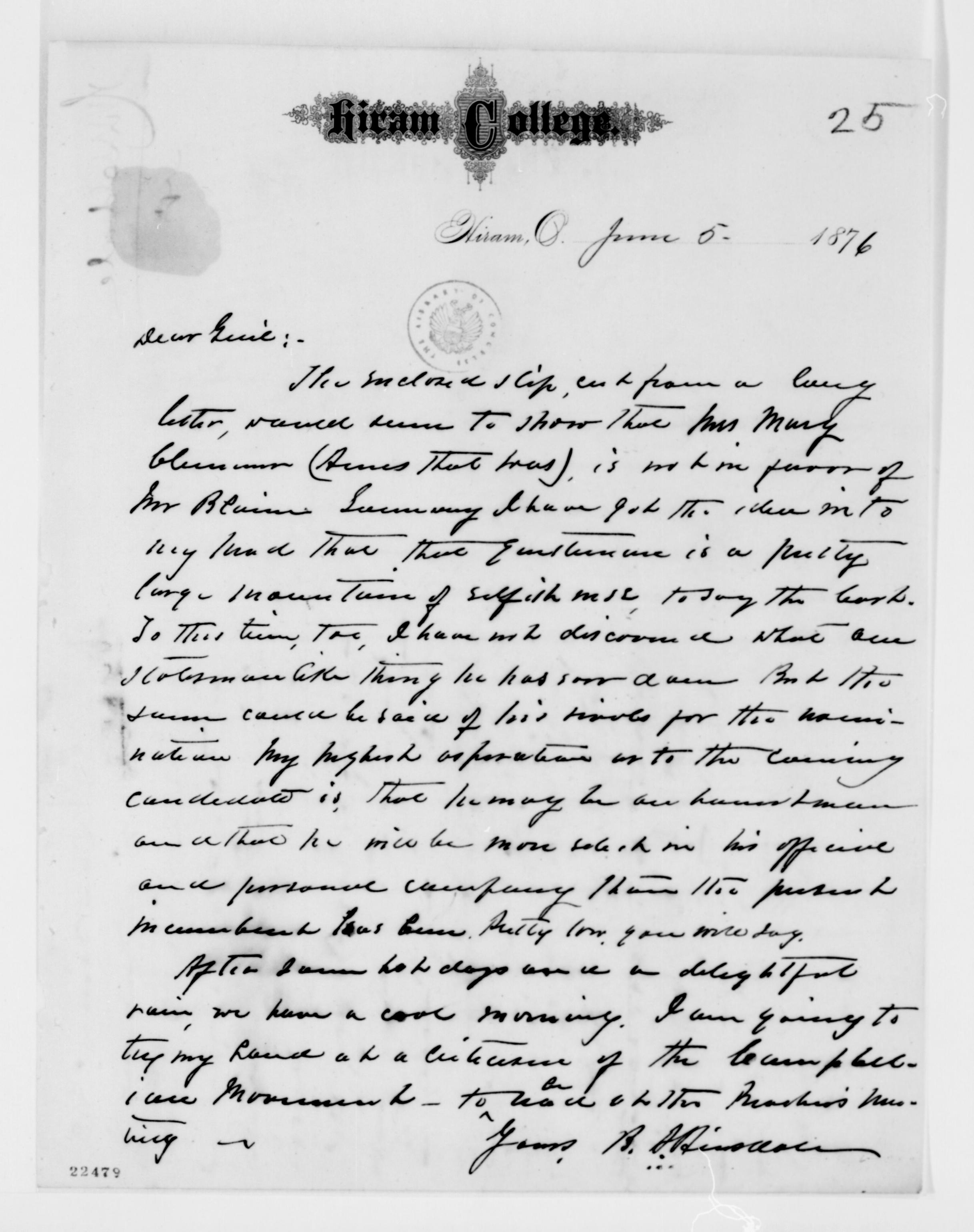 Scanned image of the current content page