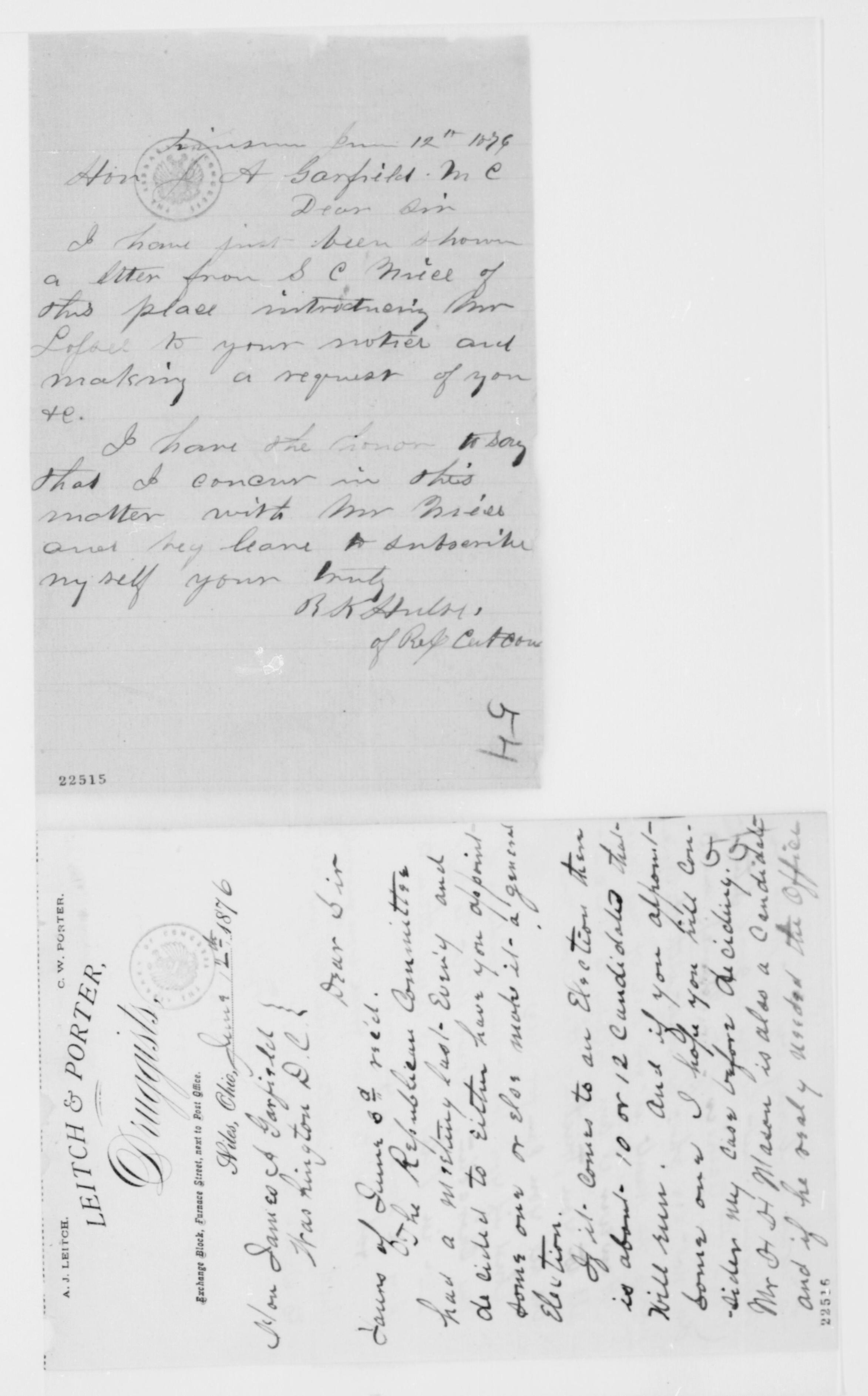 Scanned image of the current content page
