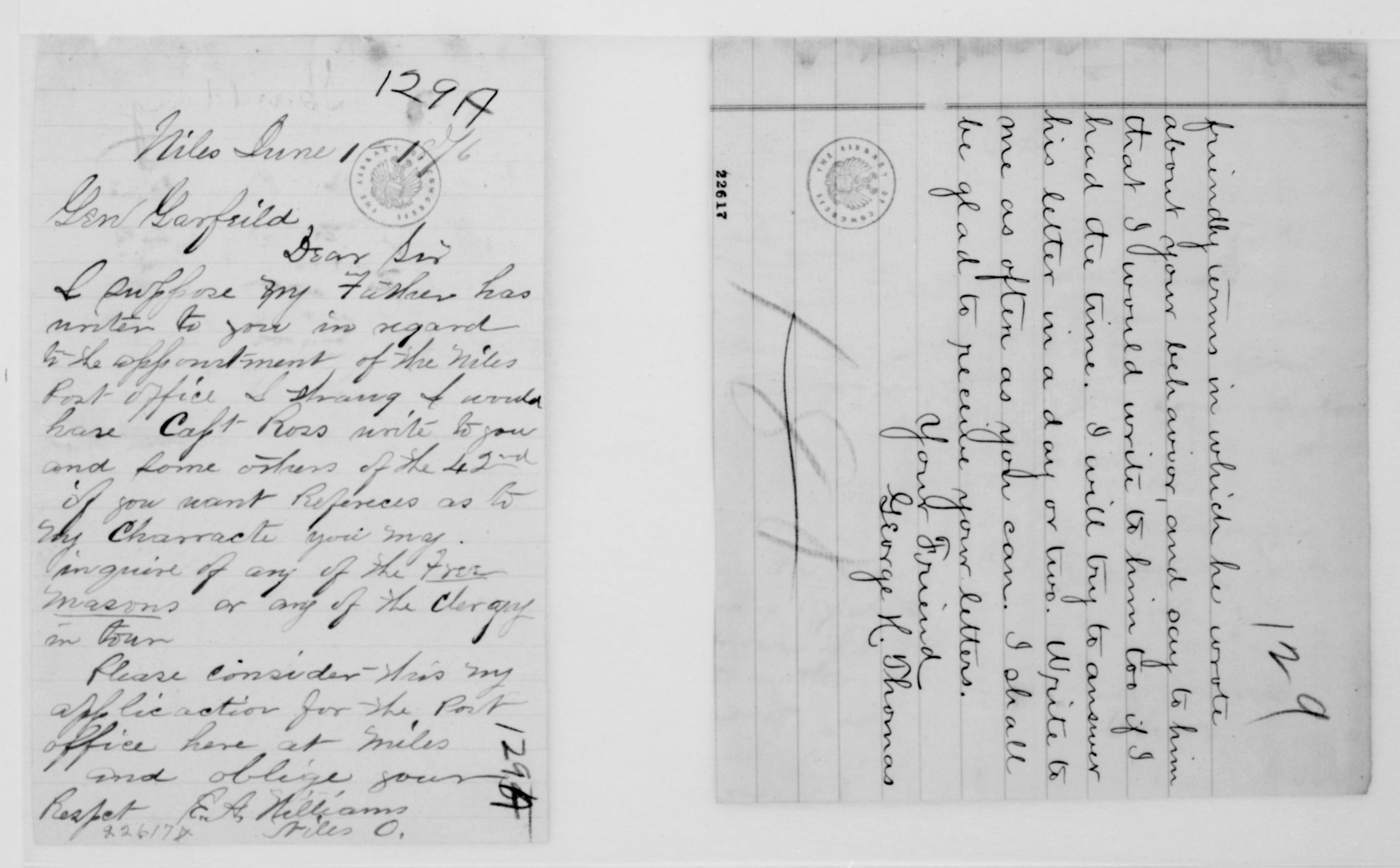 Scanned image of the current content page