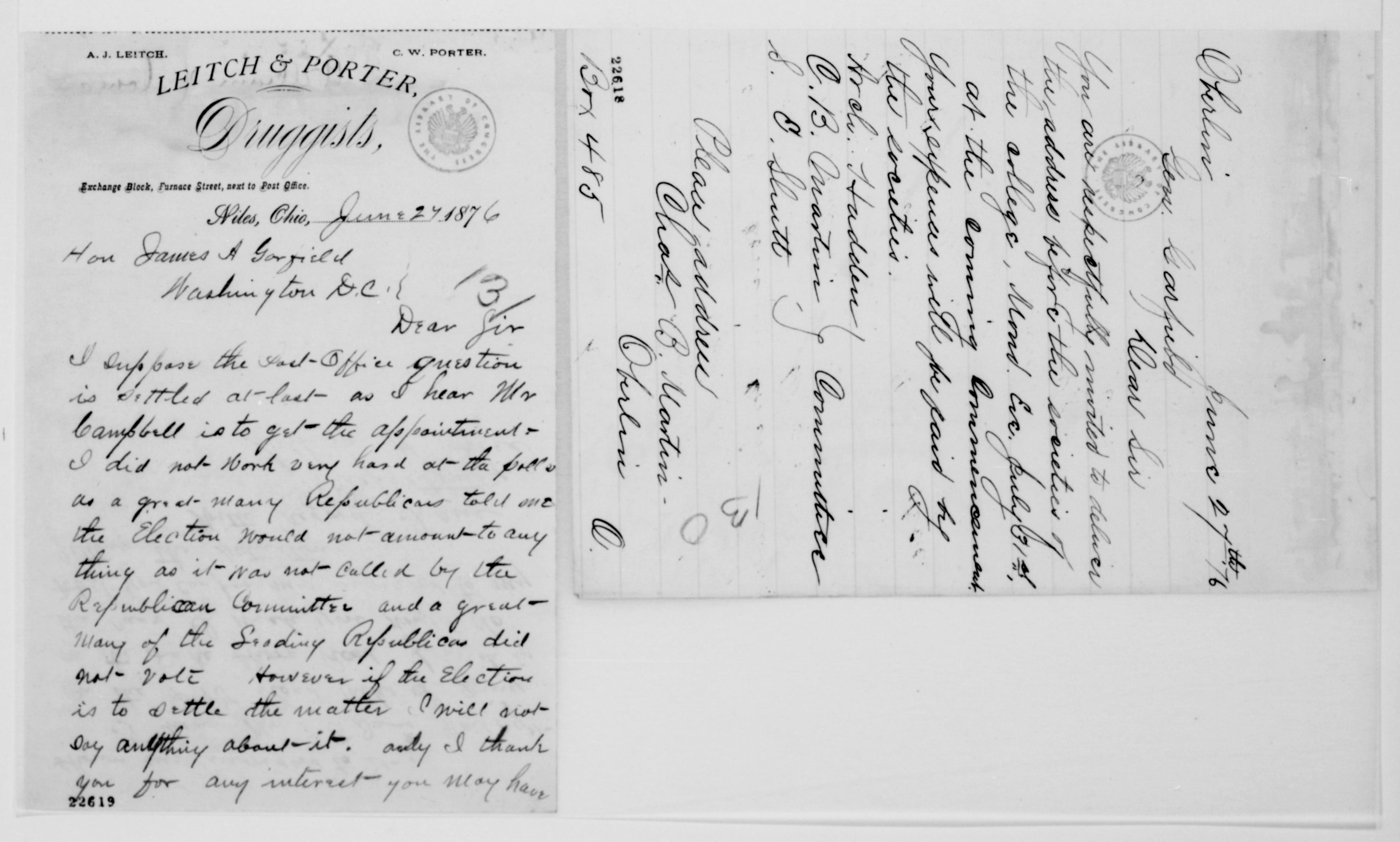 Scanned image of the current content page