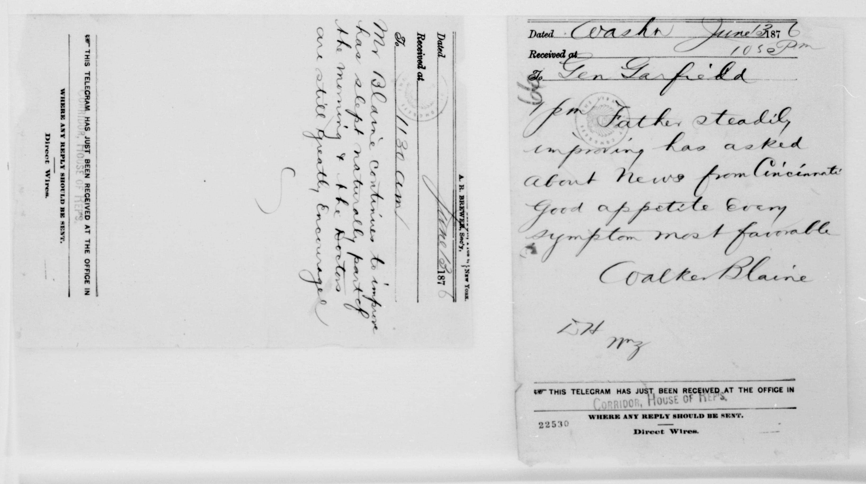 Scanned image of the current content page