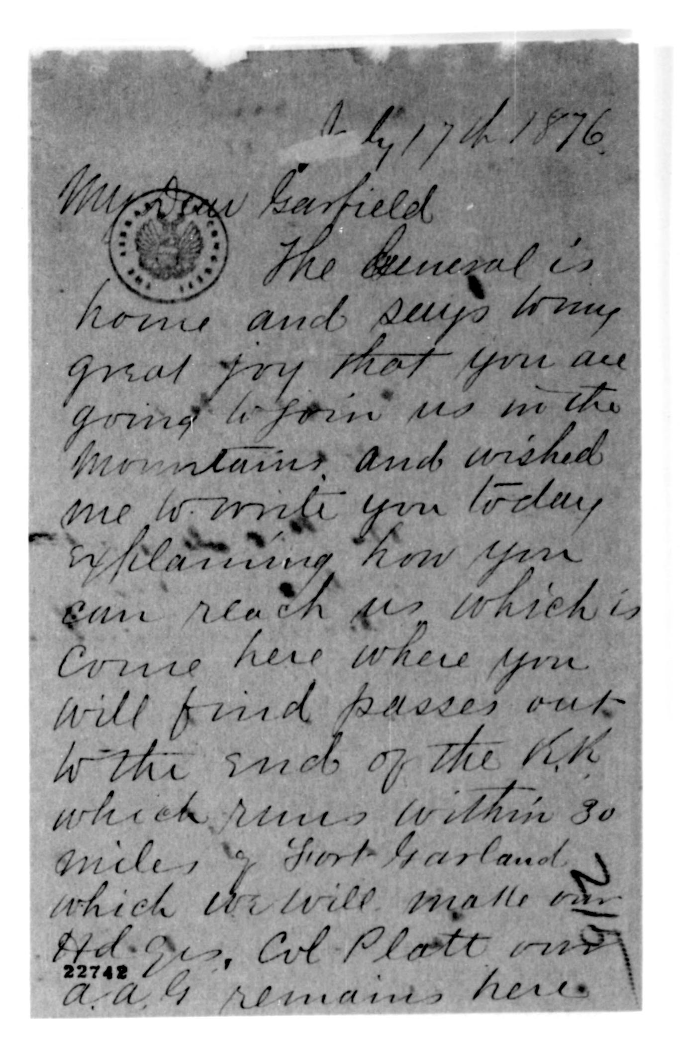 Scanned image of the current content page