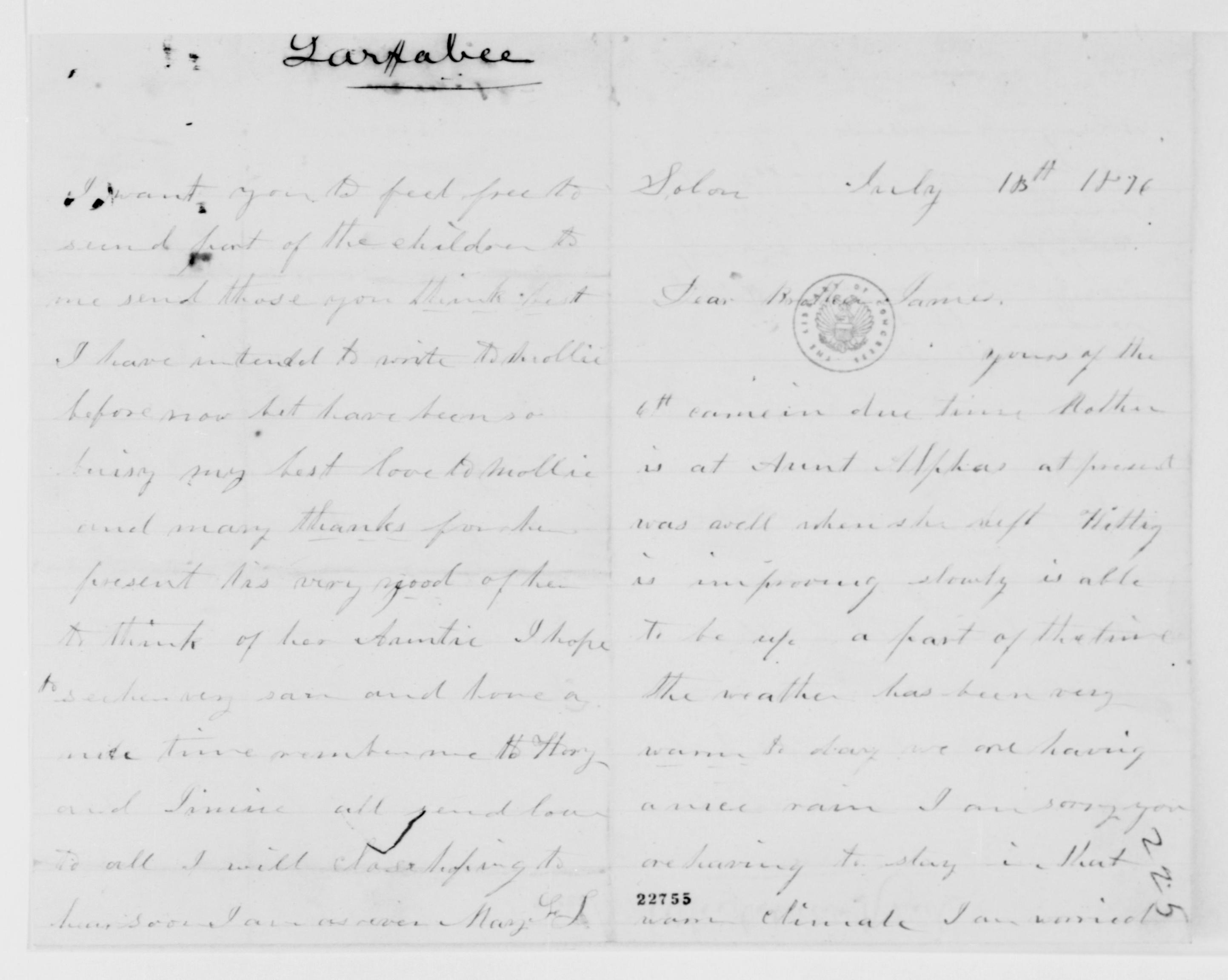 Scanned image of the current content page