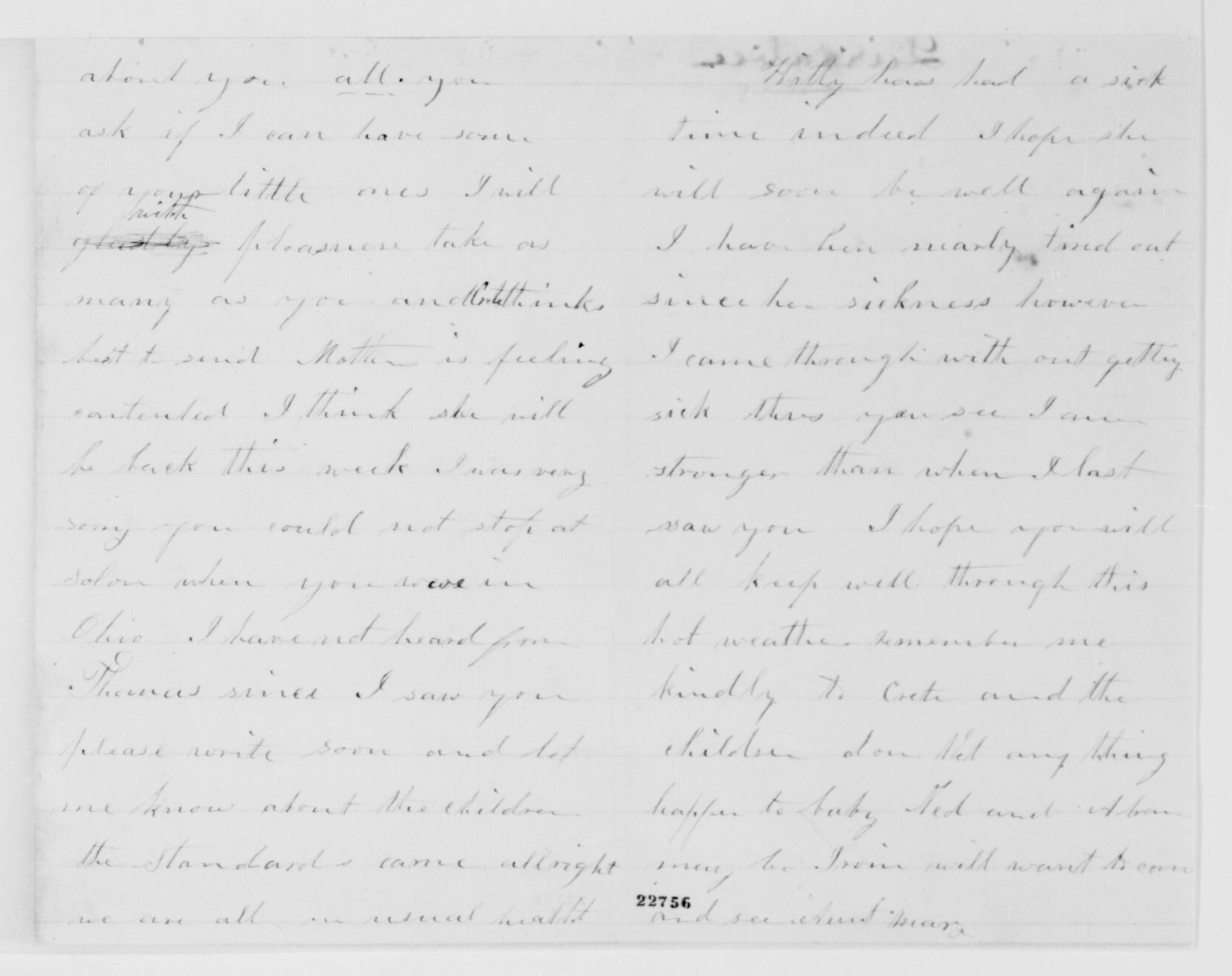 Scanned image of the current content page