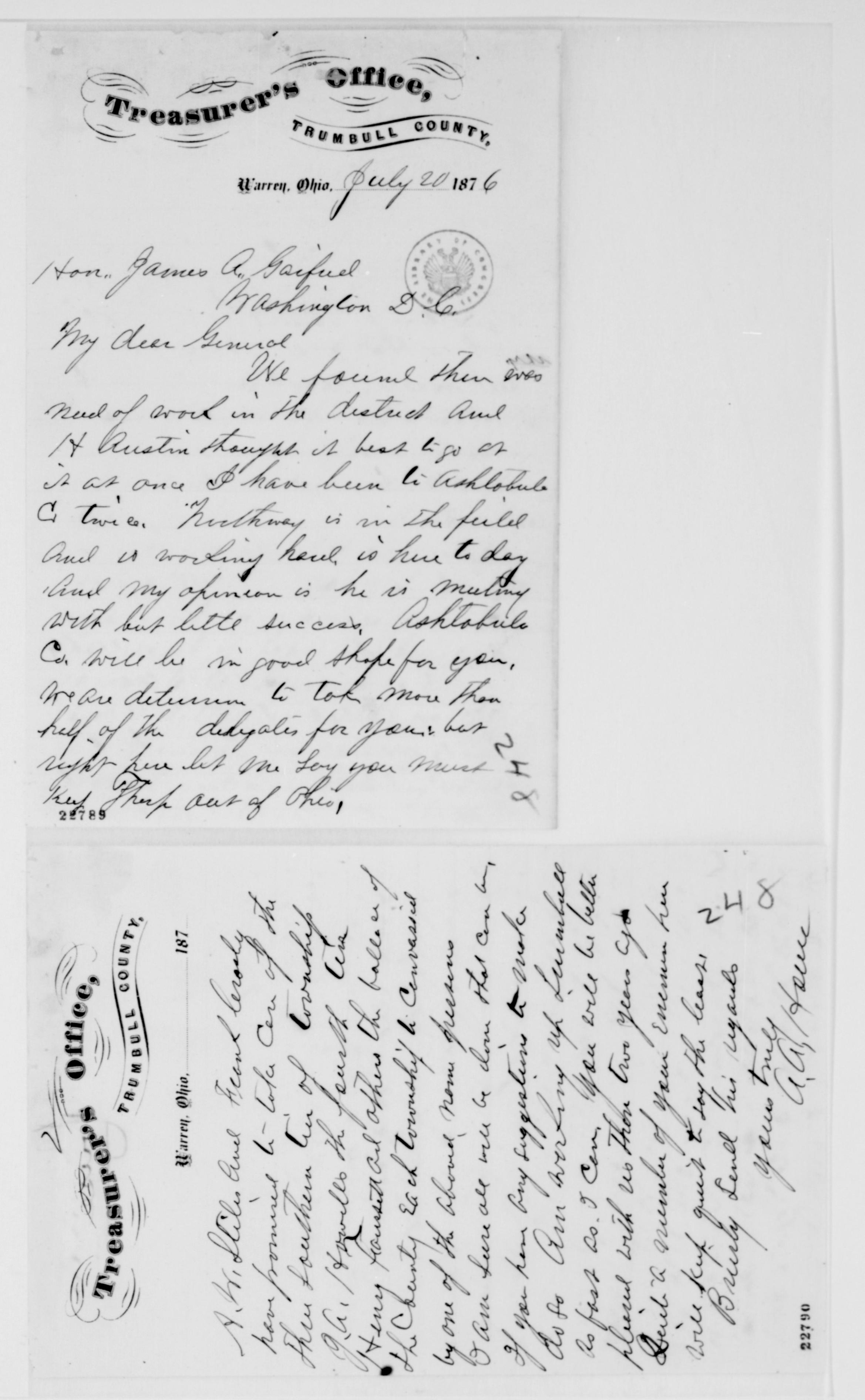 Scanned image of the current content page