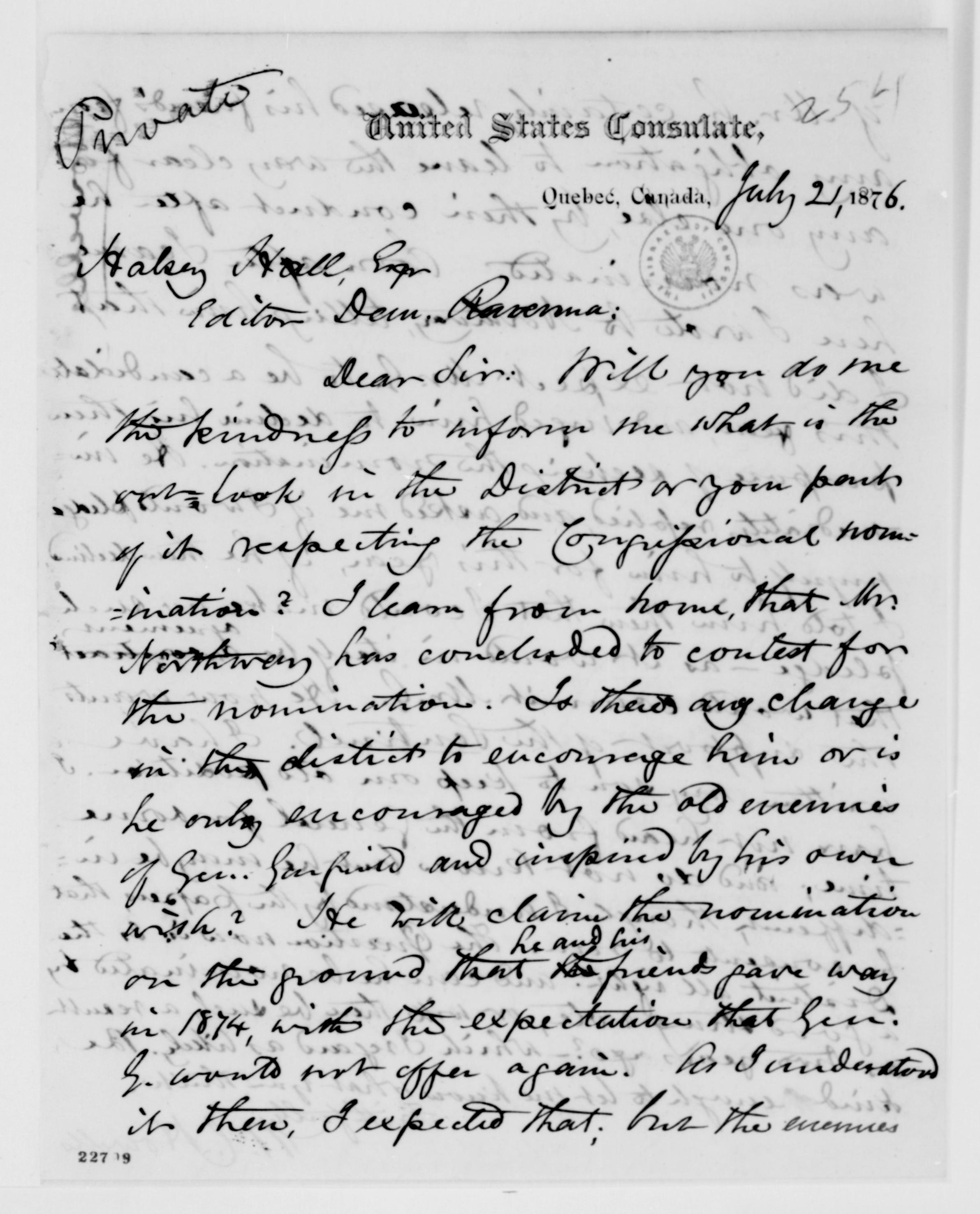 Scanned image of the current content page