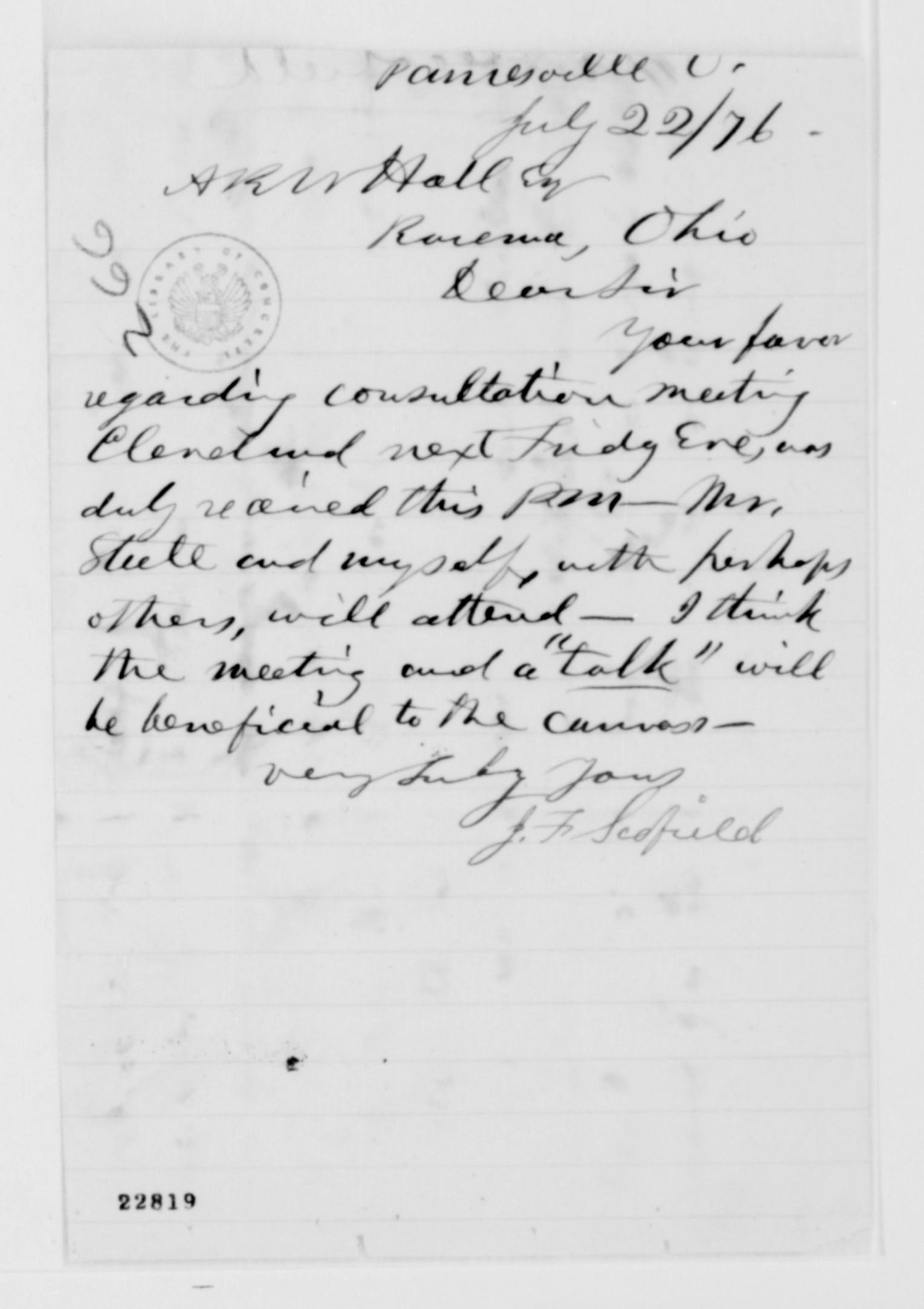 Scanned image of the current content page