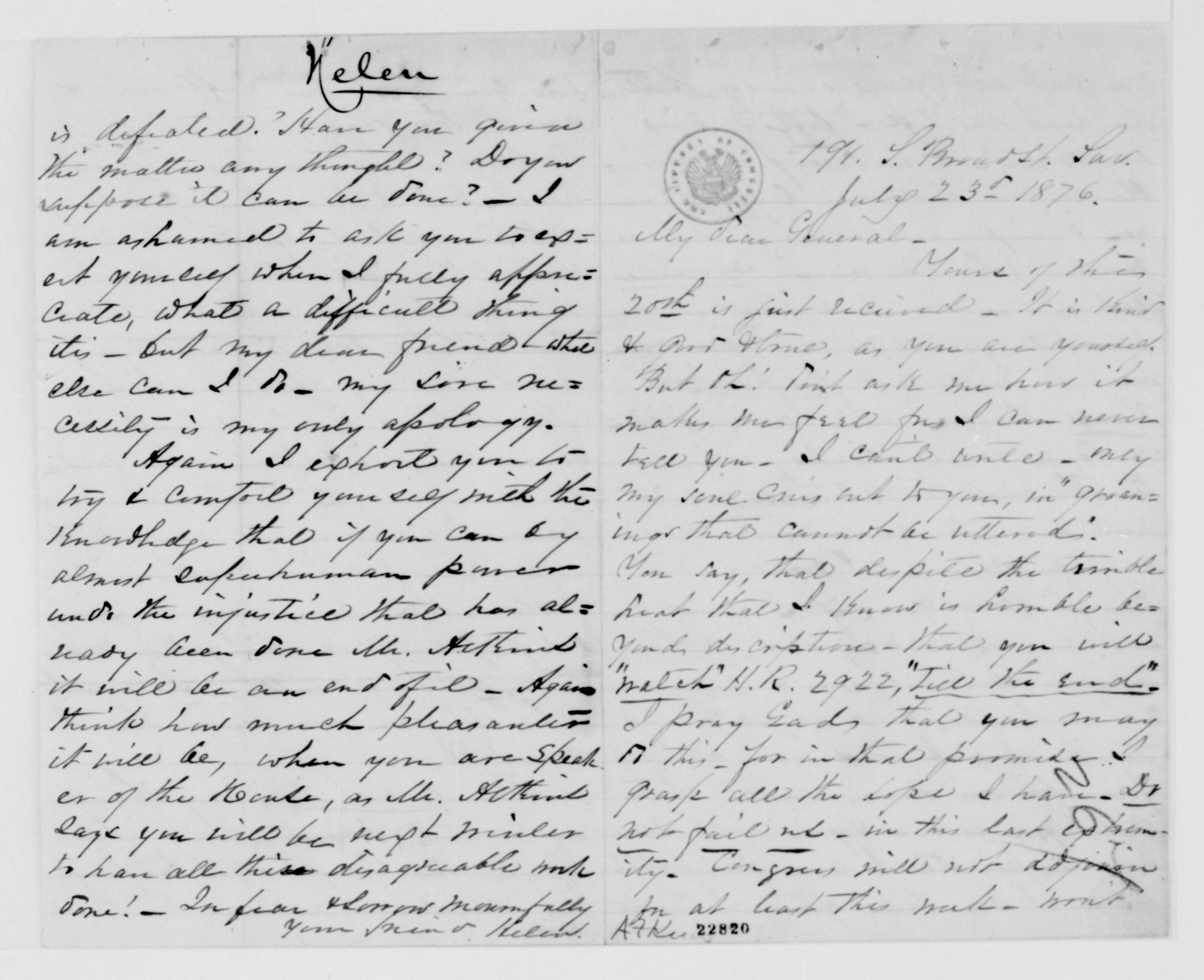 Scanned image of the current content page