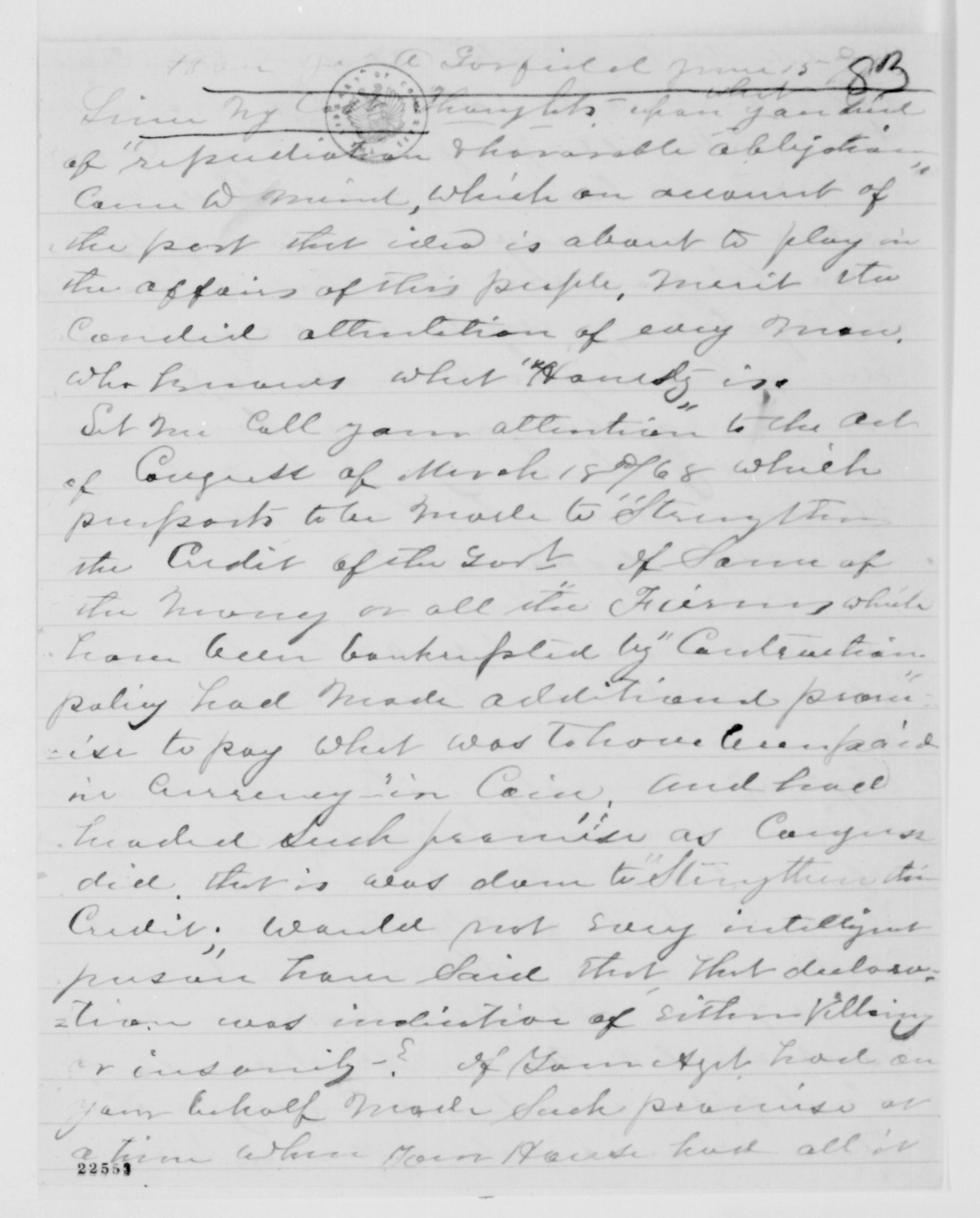 Scanned image of the current content page