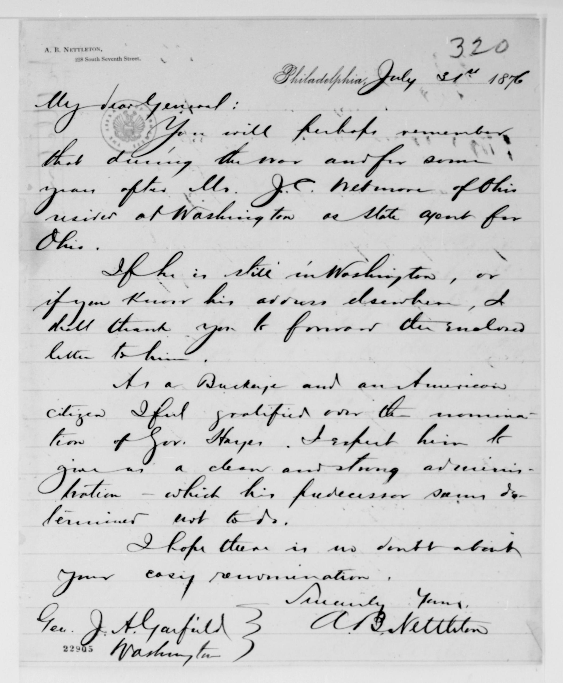 Scanned image of the current content page