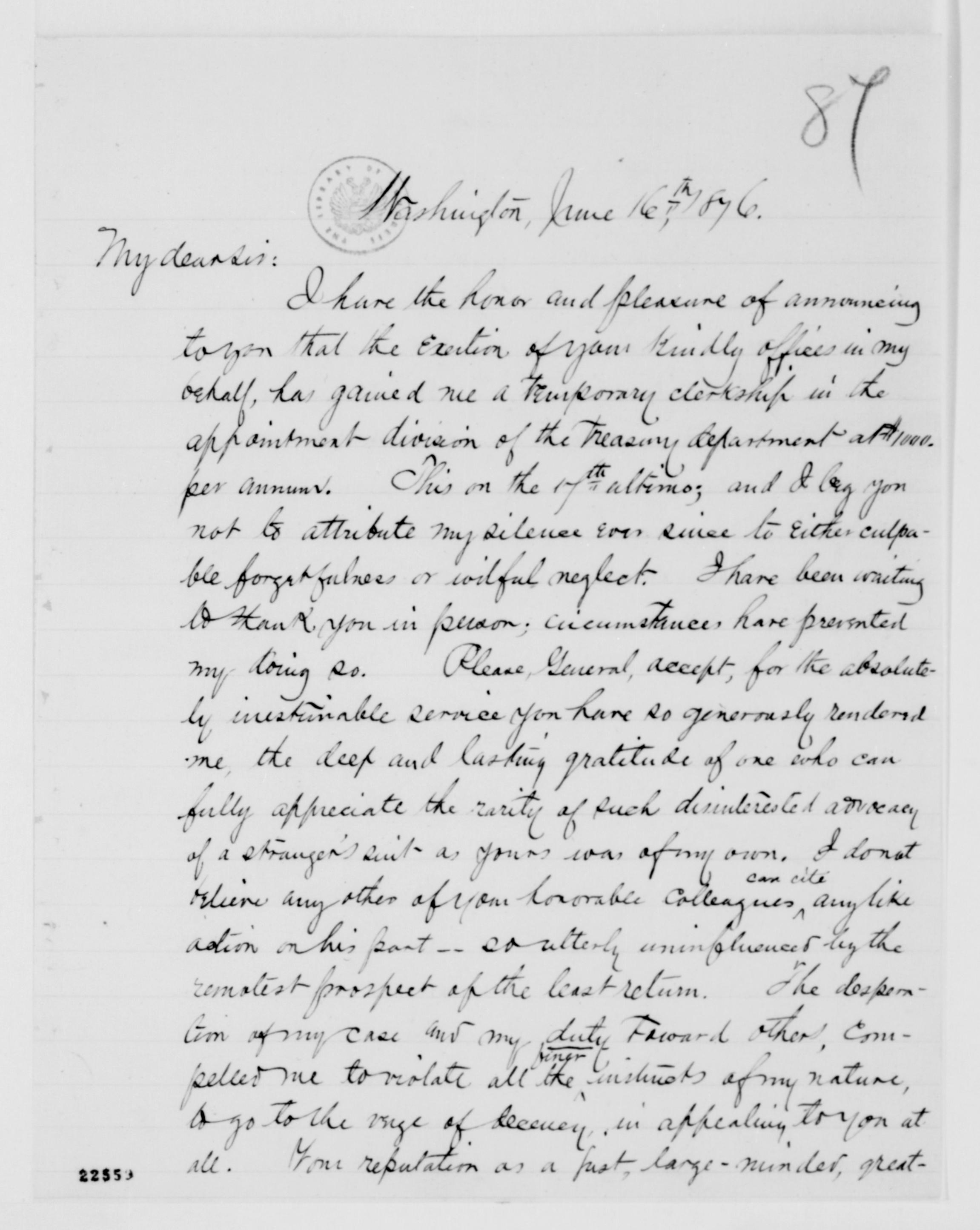 Scanned image of the current content page