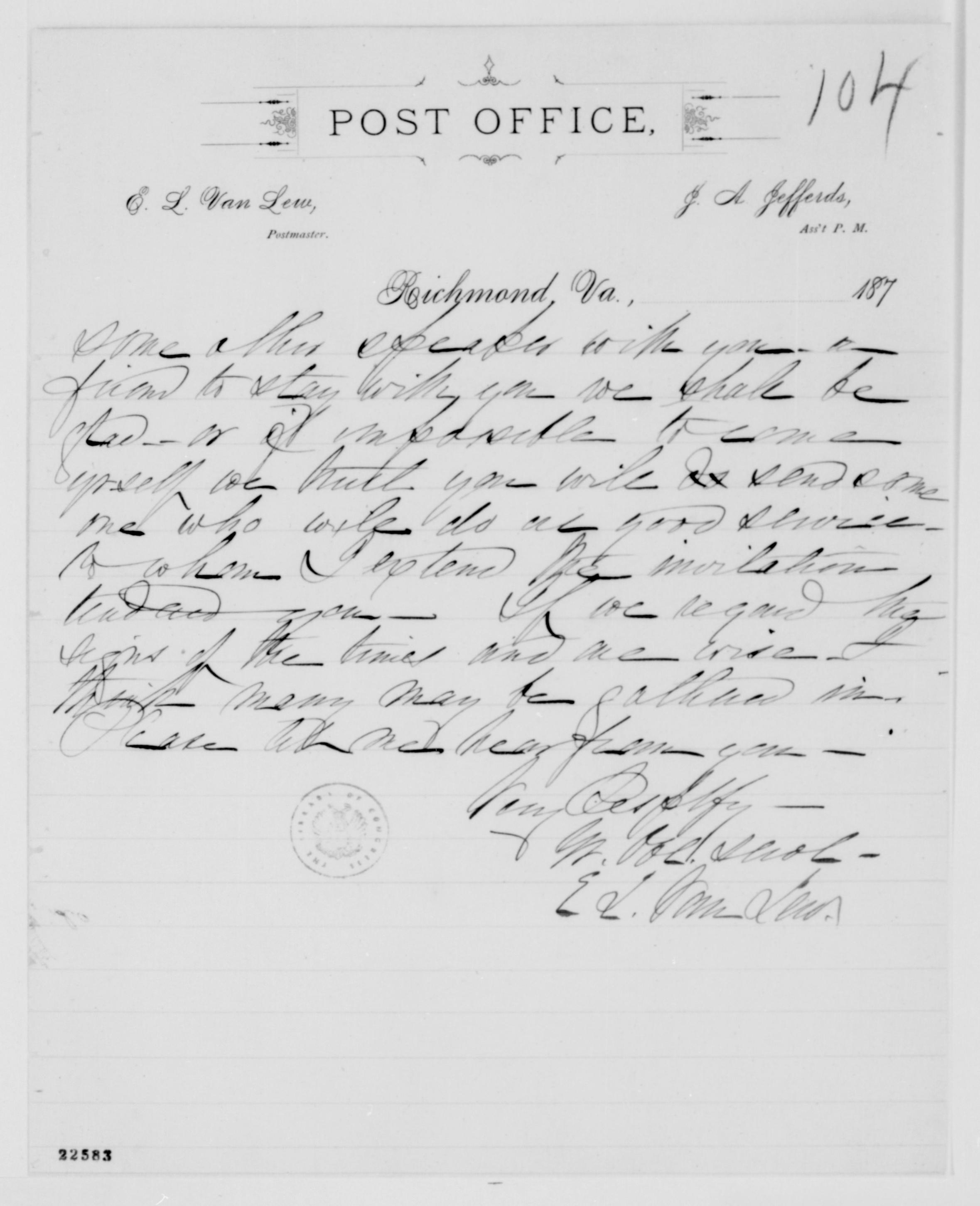 Scanned image of the current content page