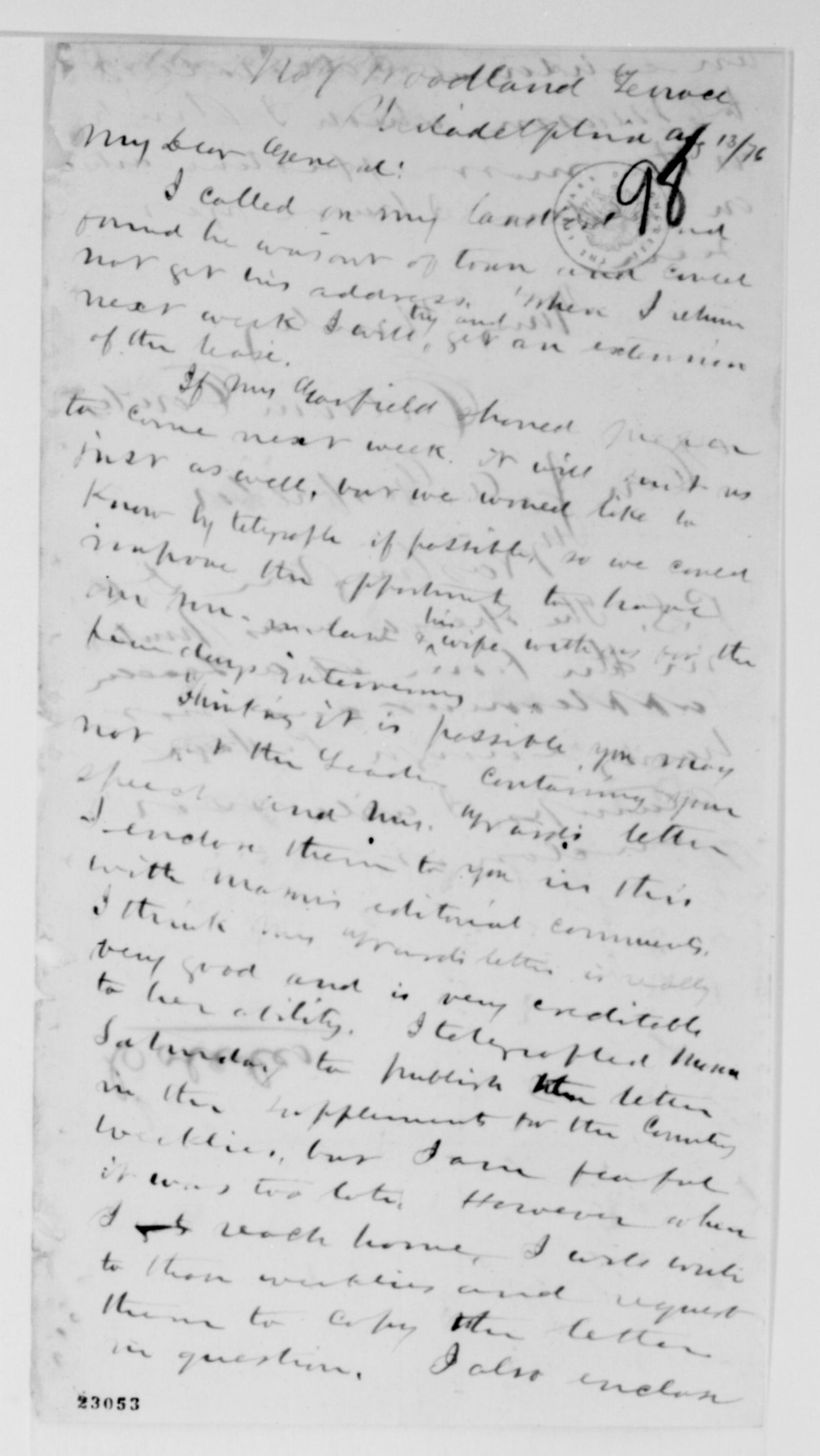 Scanned image of the current content page